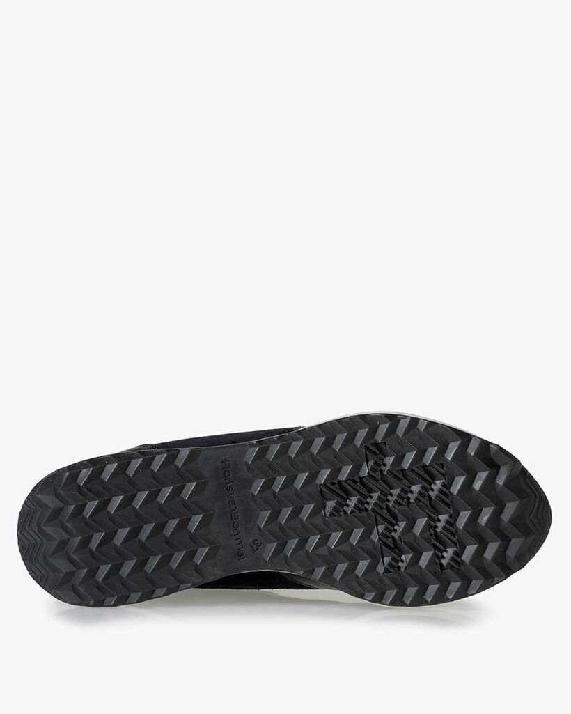 Sneaker Lackleder blau