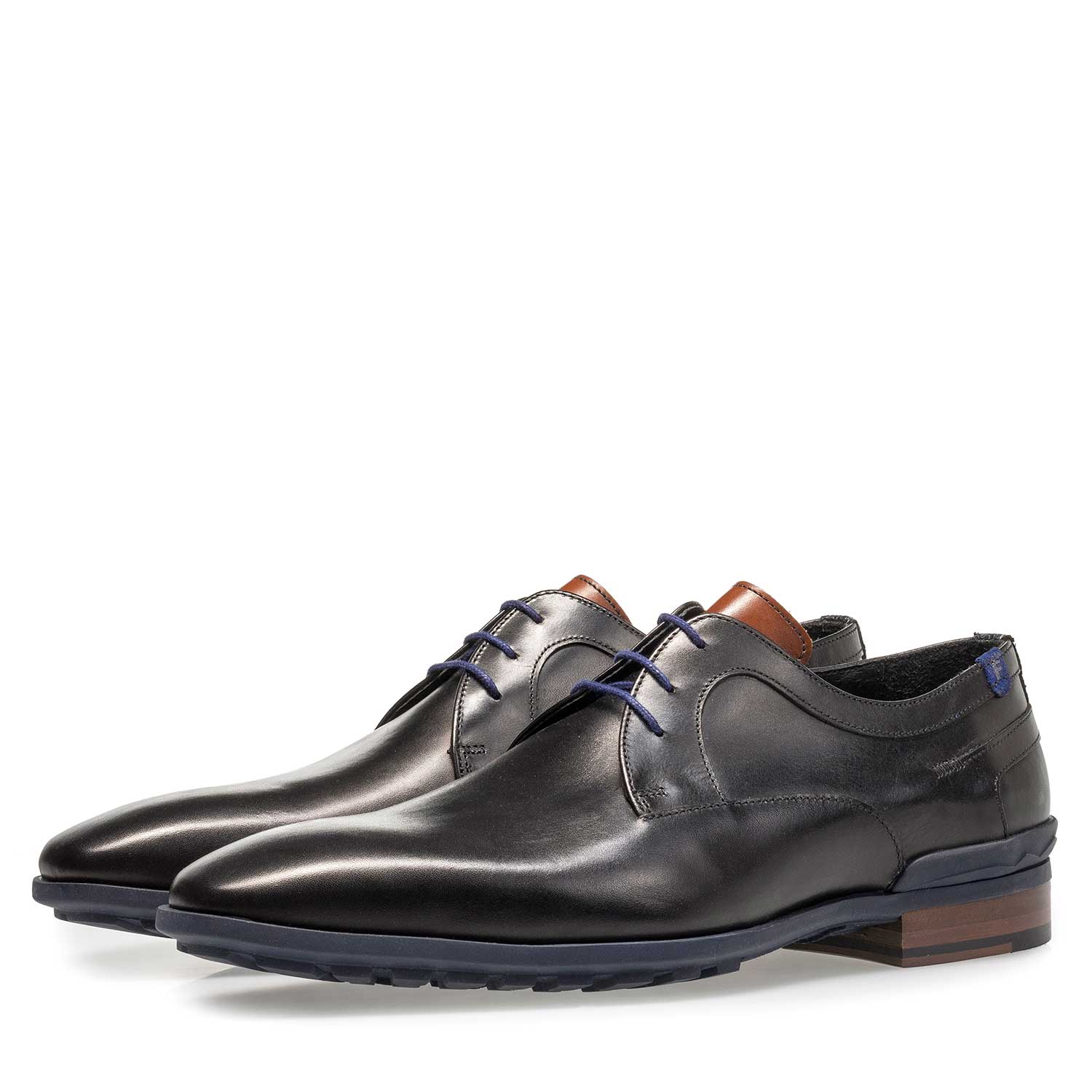 18429/01 - Black calf leather lace shoe 18429/01 - Black calf leather lace shoe