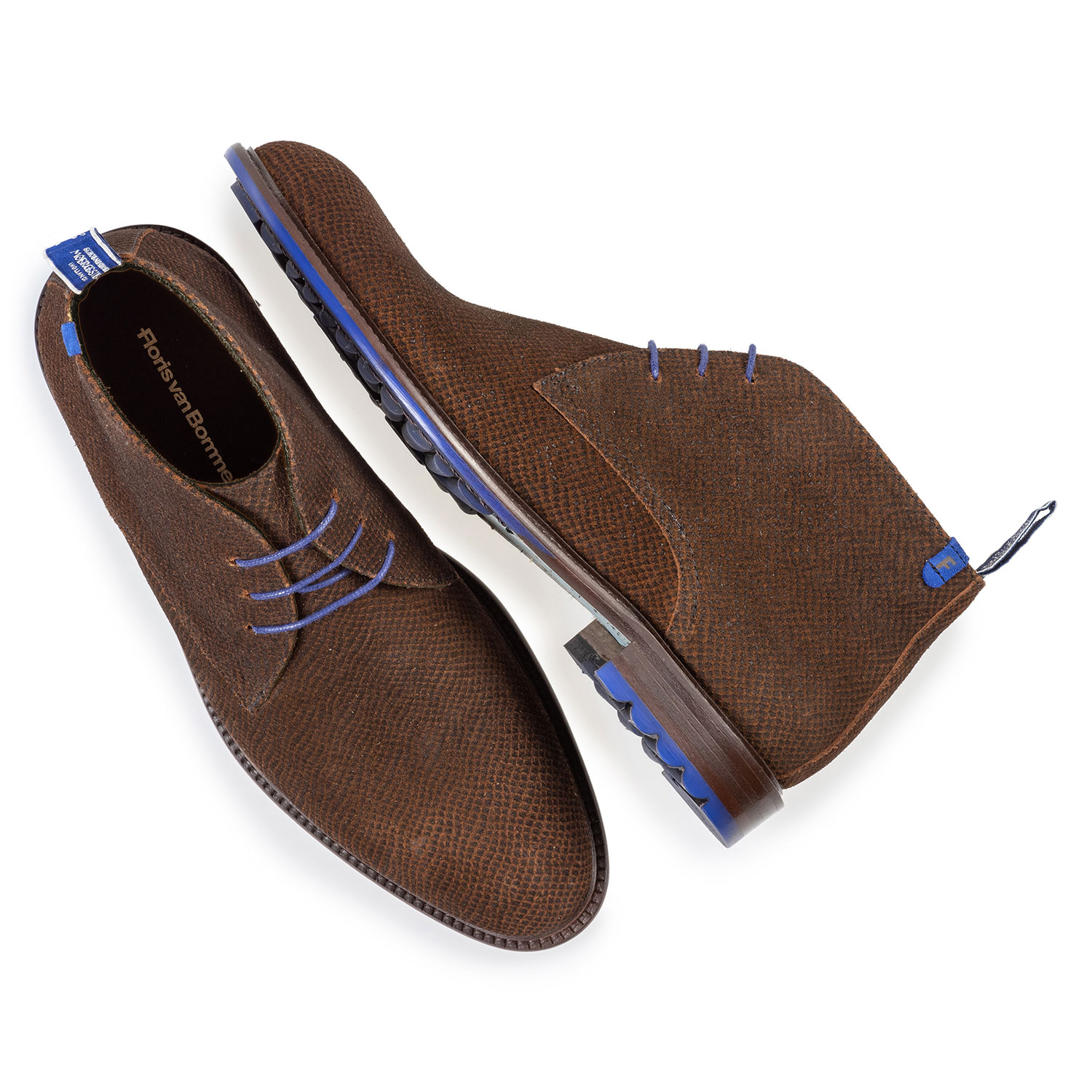 10203/34 - Stiefel mit Print cognac 10203/34 - Stiefel mit Print cognac