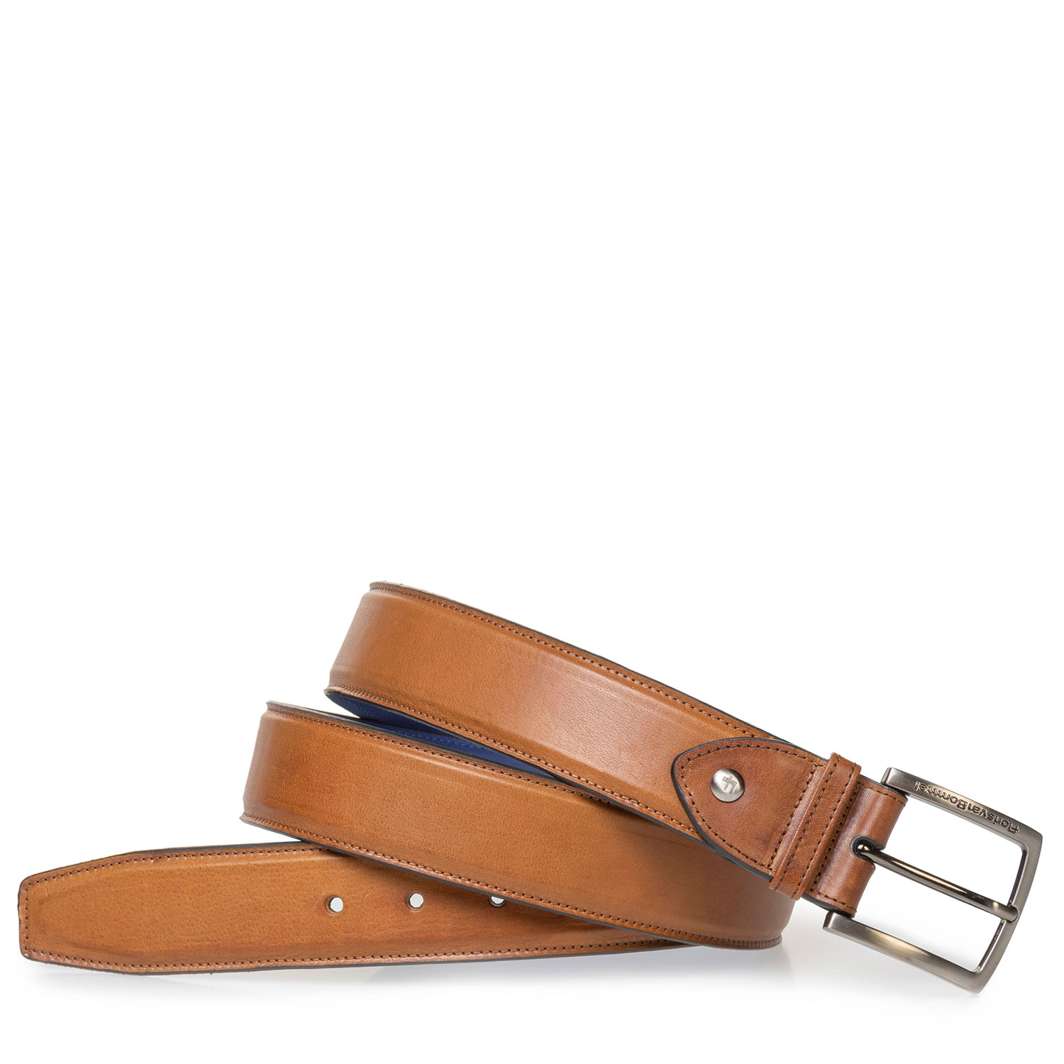 75189/60 - Cognac-coloured leather belt 75189/60 - Cognac-coloured leather belt
