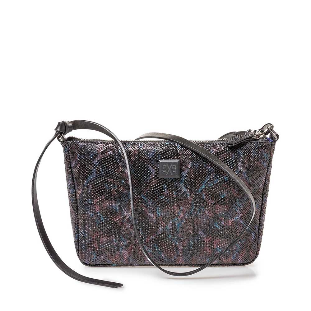 89019/33 - Tasche Krokoprint blau 89019/33 - Tasche Krokoprint blau