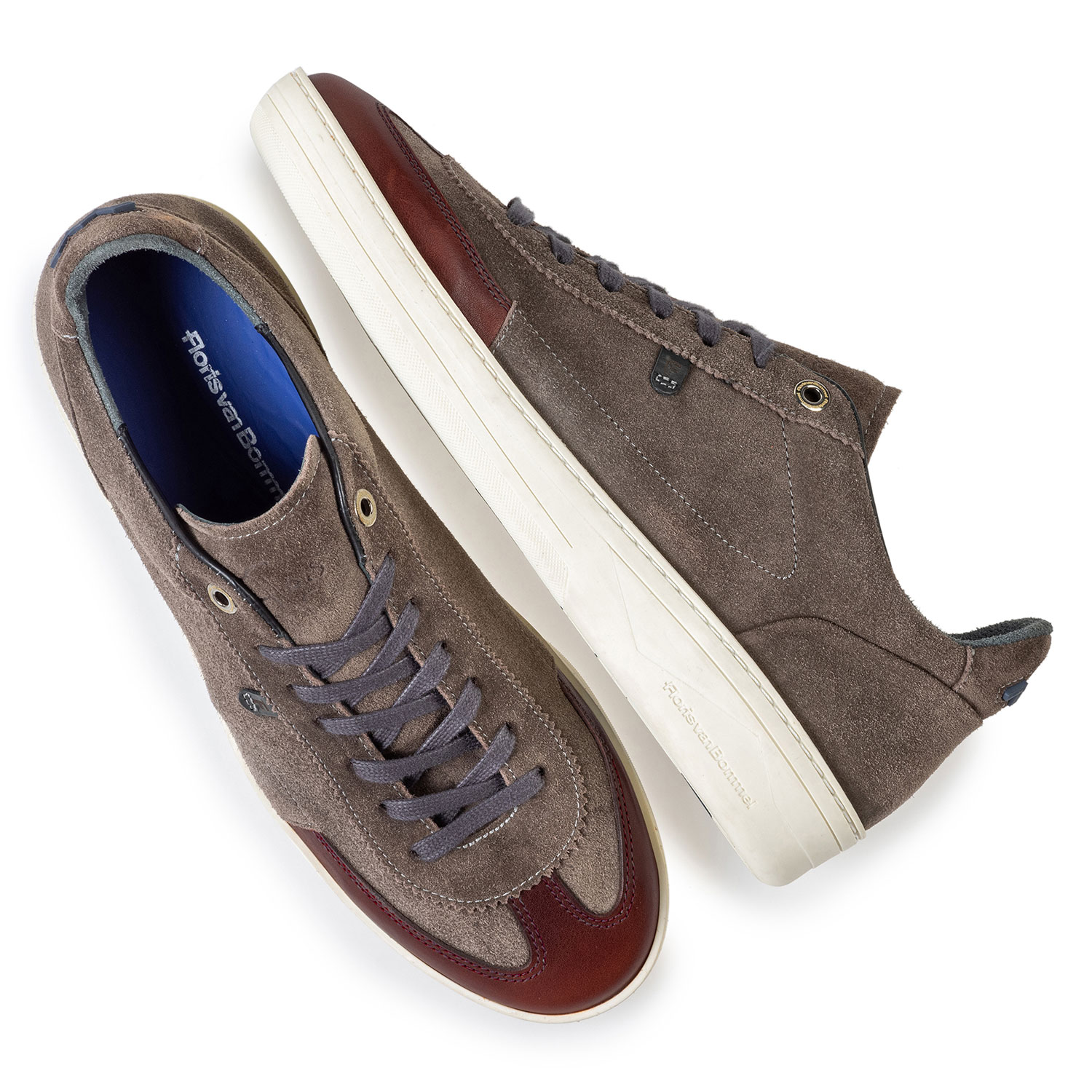 16267/07 - Sneaker Wildleder dunkel taupefarben 16267/07 - Sneaker Wildleder dunkel taupefarben
