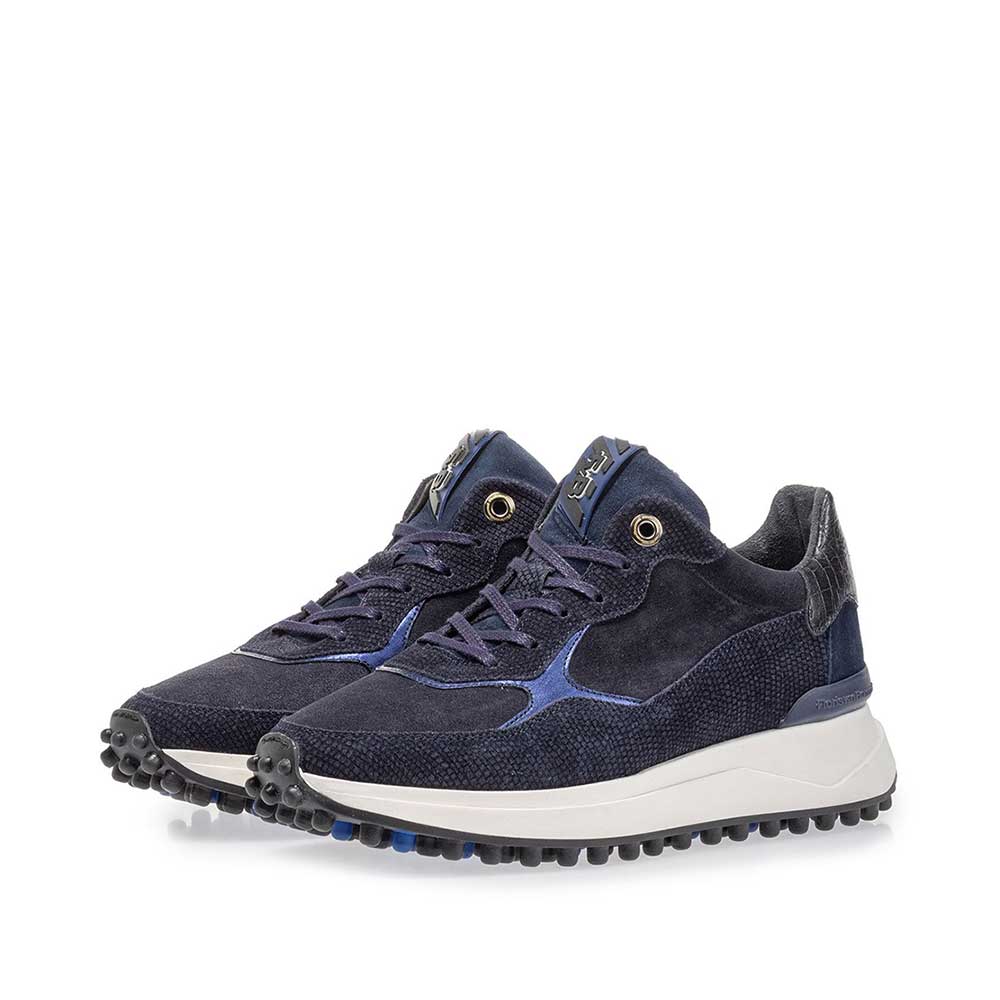 85307/05 - Noppi Sneaker Wildleder blau 85307/05 - Noppi Sneaker Wildleder blau