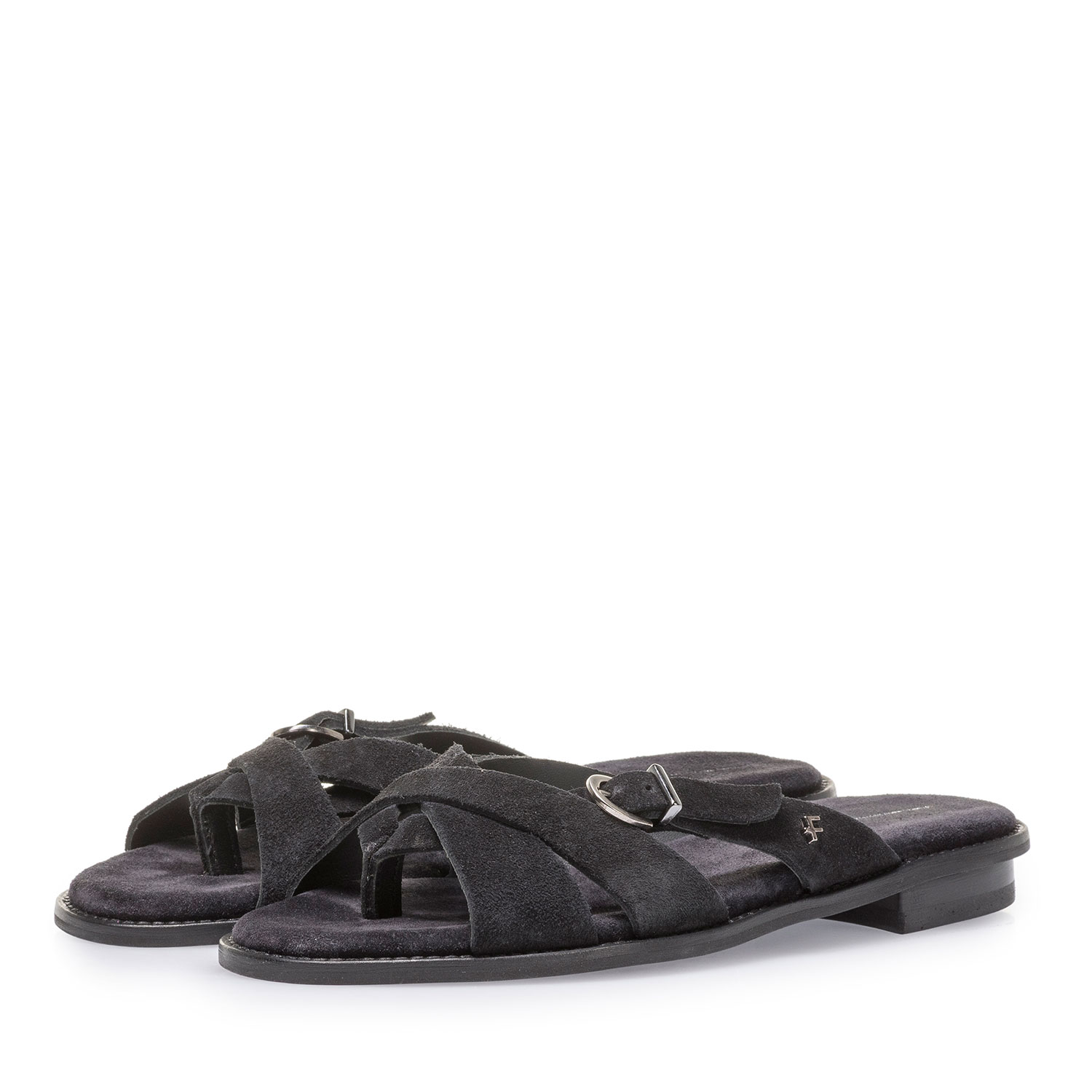 85926/00 - Schwarzer Wildleder-Slipper 85926/00 - Schwarzer Wildleder-Slipper
