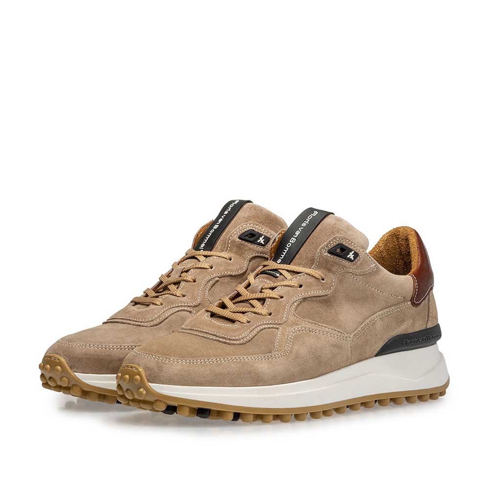 16301/21 - Beiger Wildleder-Sneaker 16301/21 - Beiger Wildleder-Sneaker