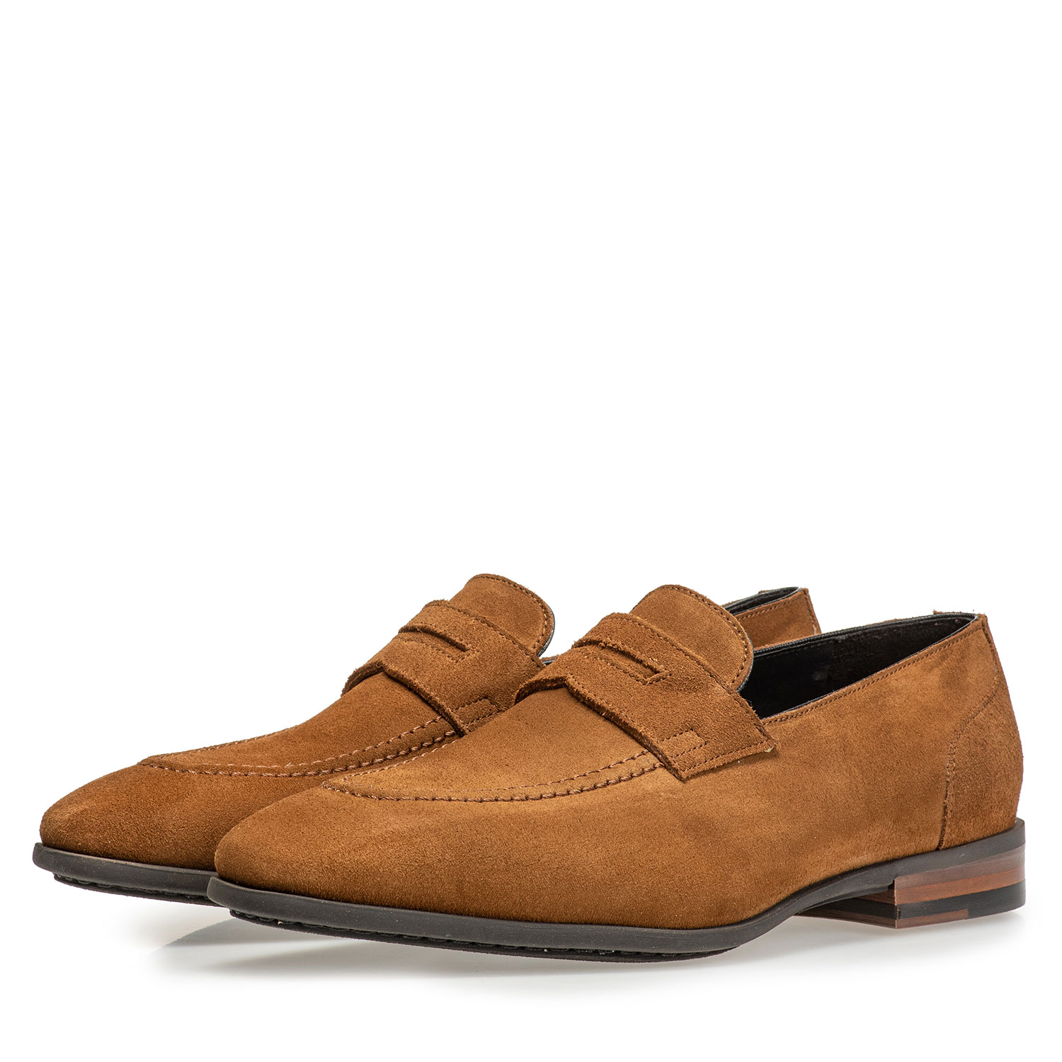 11129/00 - Brauner Wildleder-Loafer 11129/00 - Brauner Wildleder-Loafer
