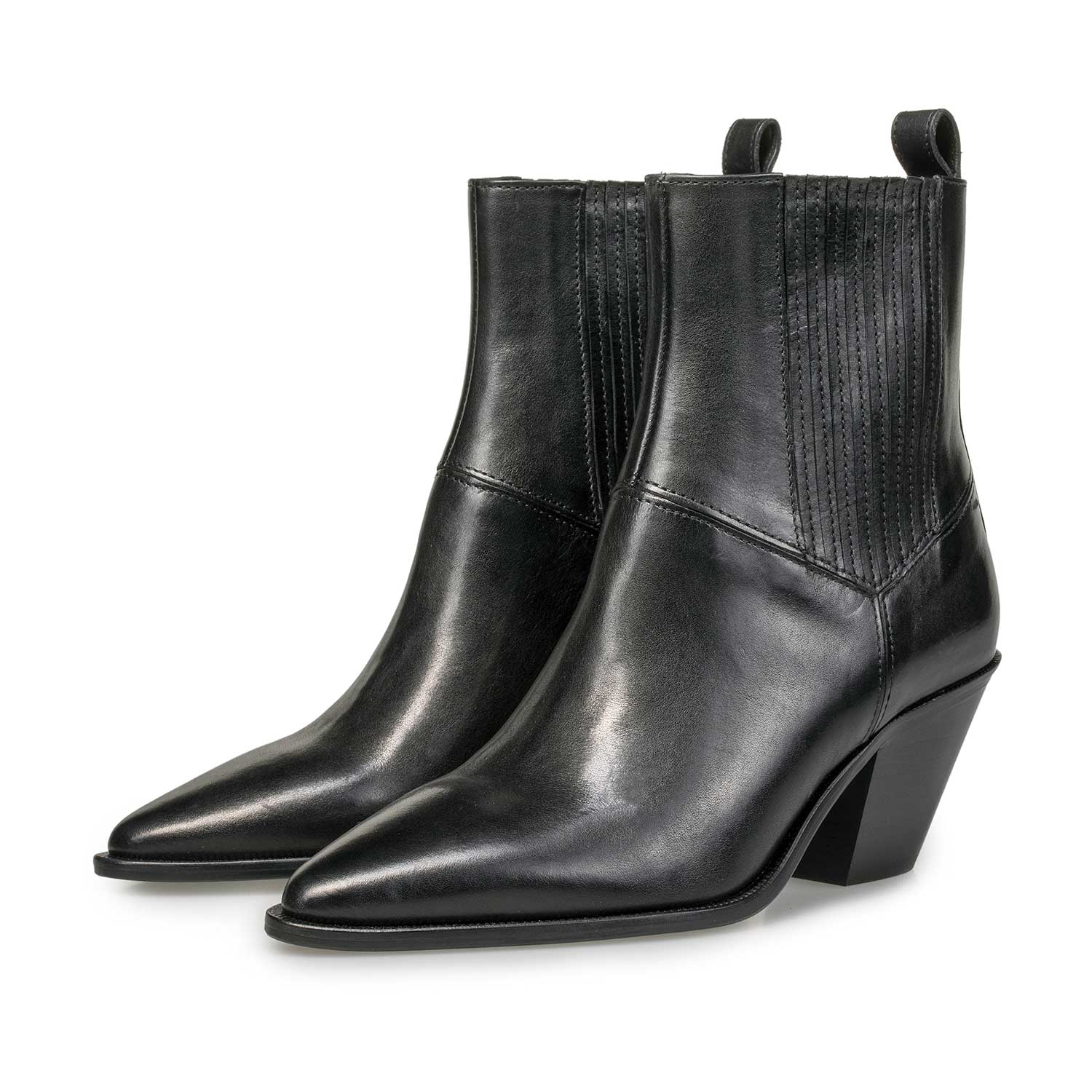 85611/00 - Schwarzer Chelsea Boot aus Kalbsleder 85611/00 - Schwarzer Chelsea Boot aus Kalbsleder