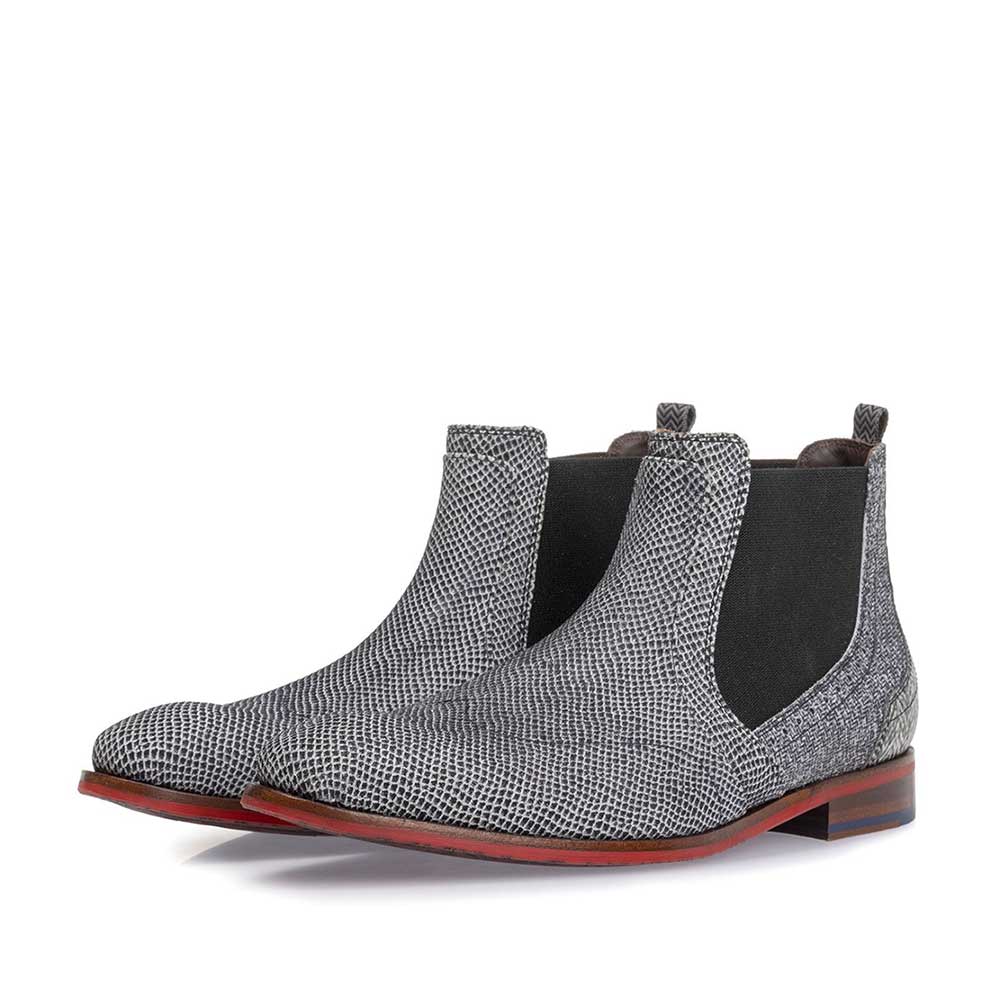 10455/19 - Chelsea Boot Leder cremeweiß 10455/19 - Chelsea Boot Leder cremeweiß