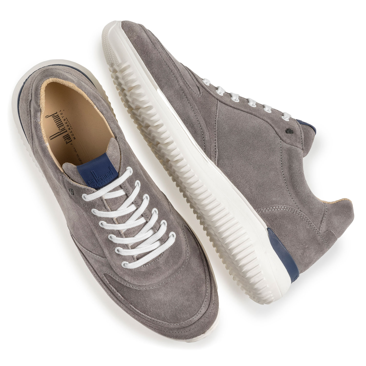 16302/09 - Grauer Wildleder-Sneaker 16302/09 - Grauer Wildleder-Sneaker