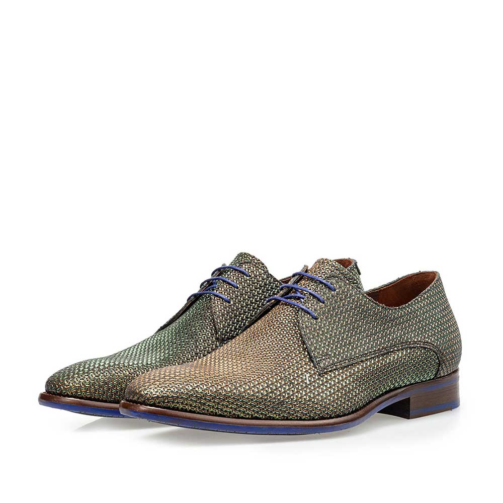18368/00 - Schnürschuh grün metallic 18368/00 - Schnürschuh grün metallic