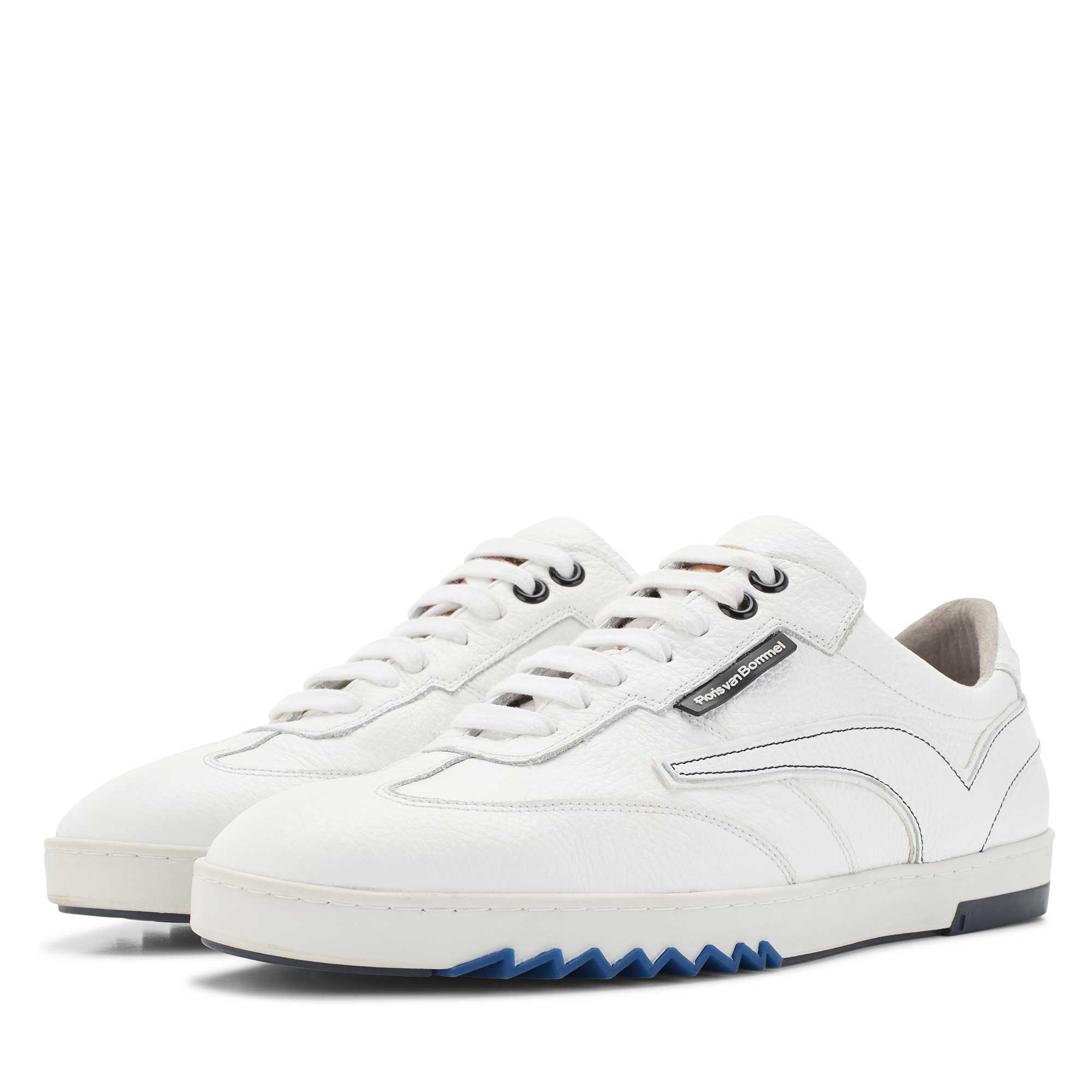 16074/14 - Weißer Leder Sneaker 16074/14 - Weißer Leder Sneaker