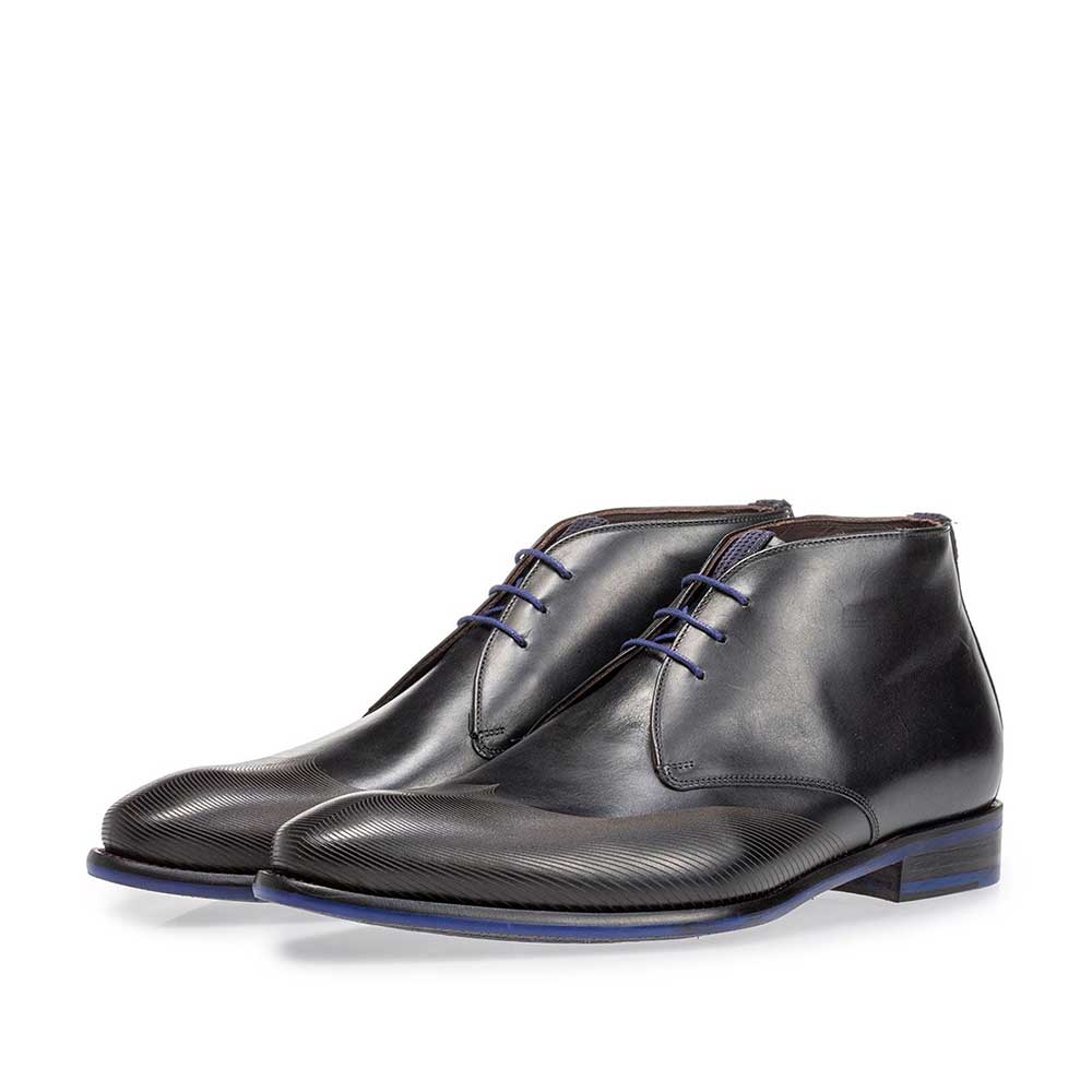 20376/02 - Schnürstiefel schwarz Kalbsleder 20376/02 - Schnürstiefel schwarz Kalbsleder