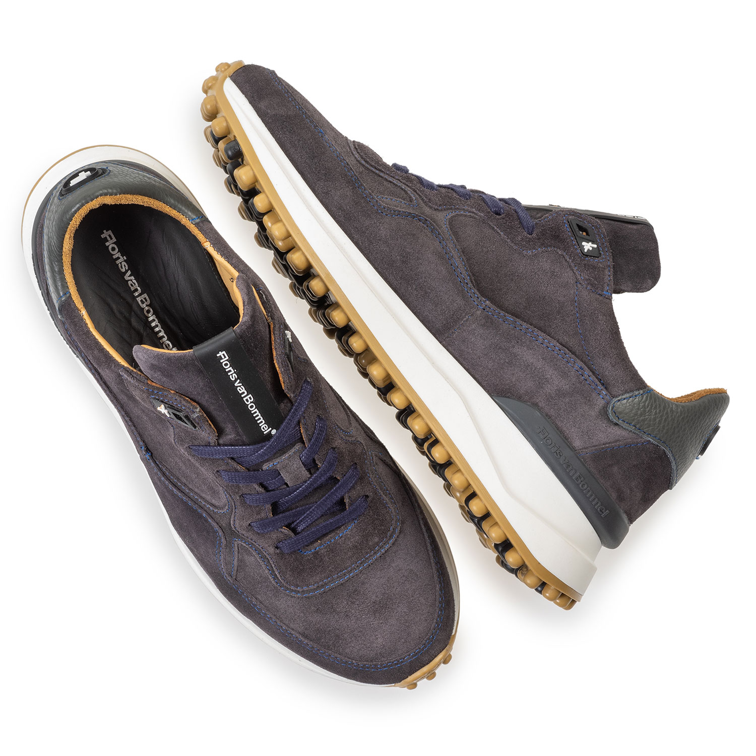 16301/23 - Dunkelgrauer Wildleder-Sneaker 16301/23 - Dunkelgrauer Wildleder-Sneaker