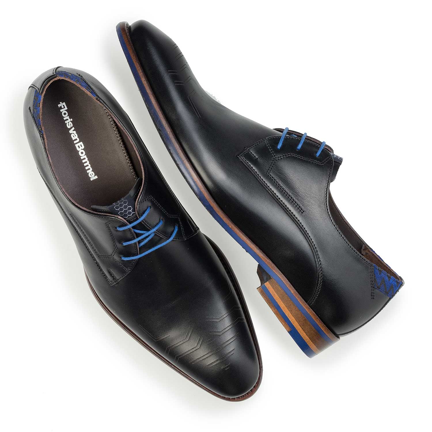 14092/04 - Black calf's leather lace shoe 14092/04 - Black calf's leather lace shoe