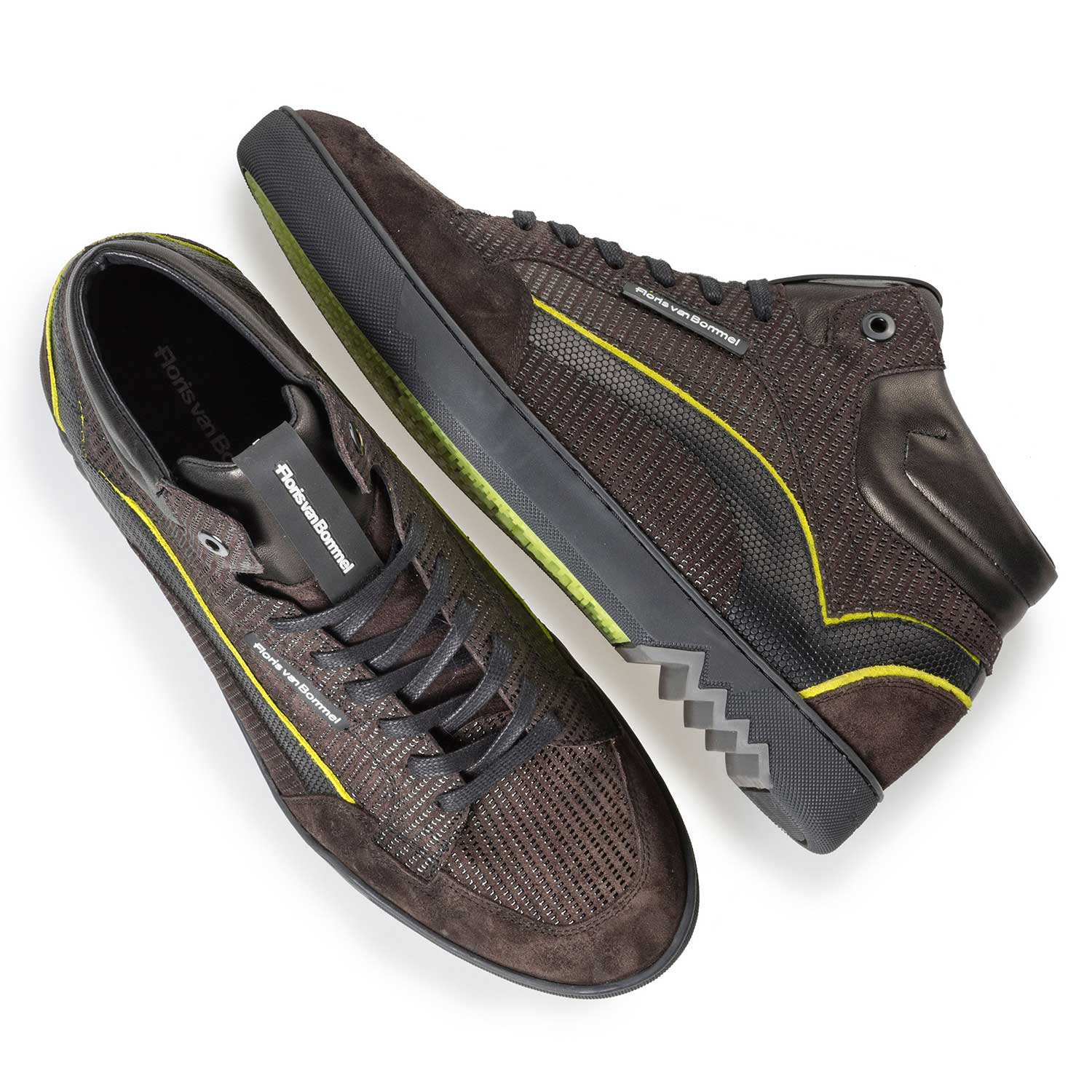 10200/05 - Halbhoher brauner Sneaker 10200/05 - Halbhoher brauner Sneaker