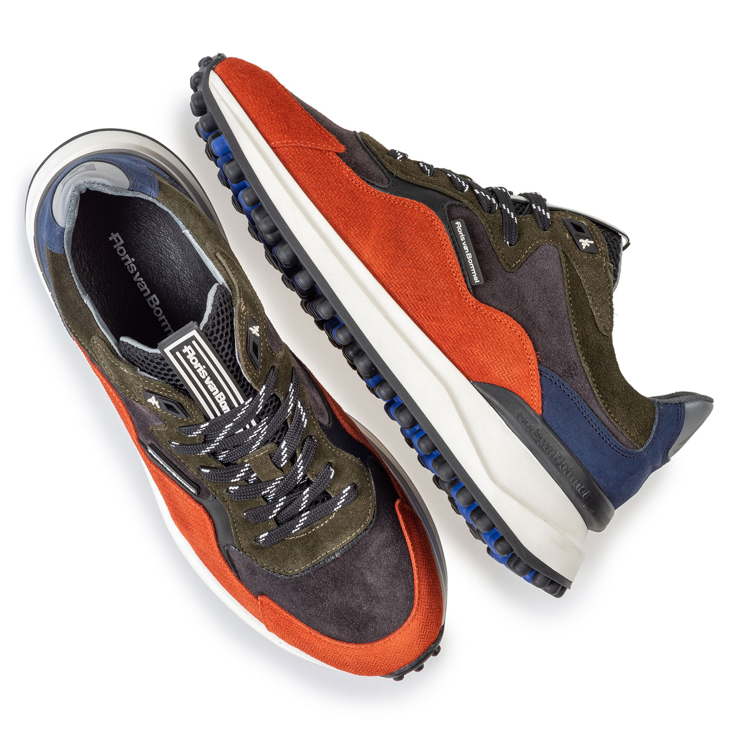 16339/01 - Noppi Sneaker dunkelblau-orange 16339/01 - Noppi Sneaker dunkelblau-orange