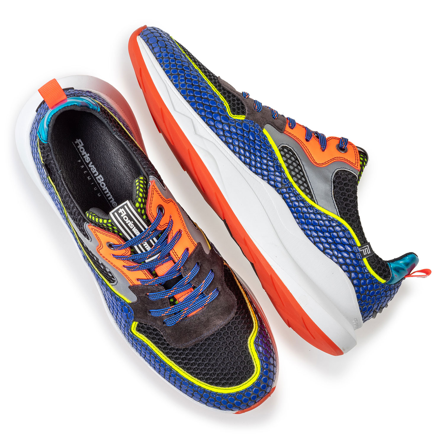 16369/01 - Bulki sneaker fluor blue 16369/01 - Bulki sneaker fluor blue