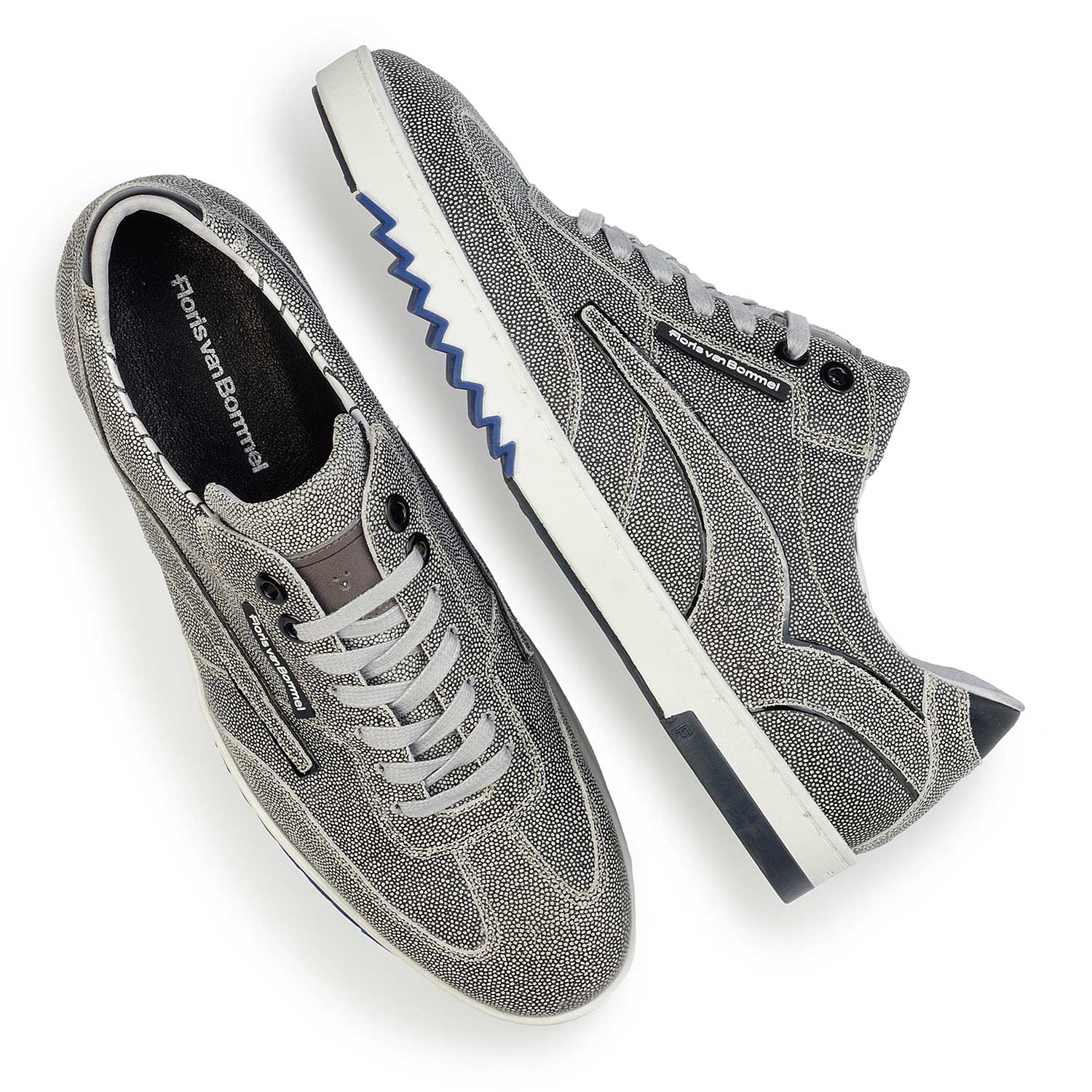 16074/28 - Grauer Wildleder Sneaker 16074/28 - Grauer Wildleder Sneaker