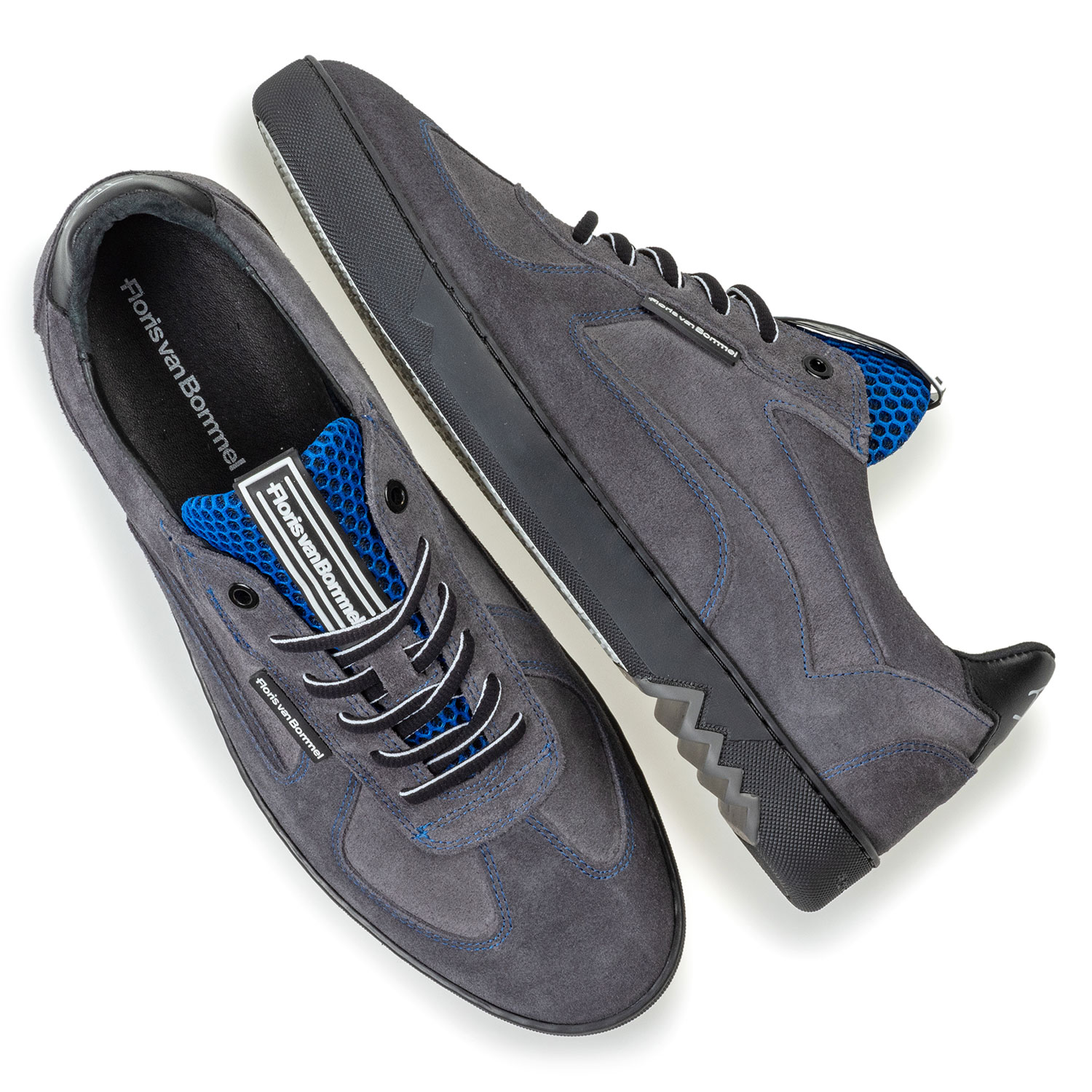 16342/45 - Wildleder-Sneaker grau 16342/45 - Wildleder-Sneaker grau