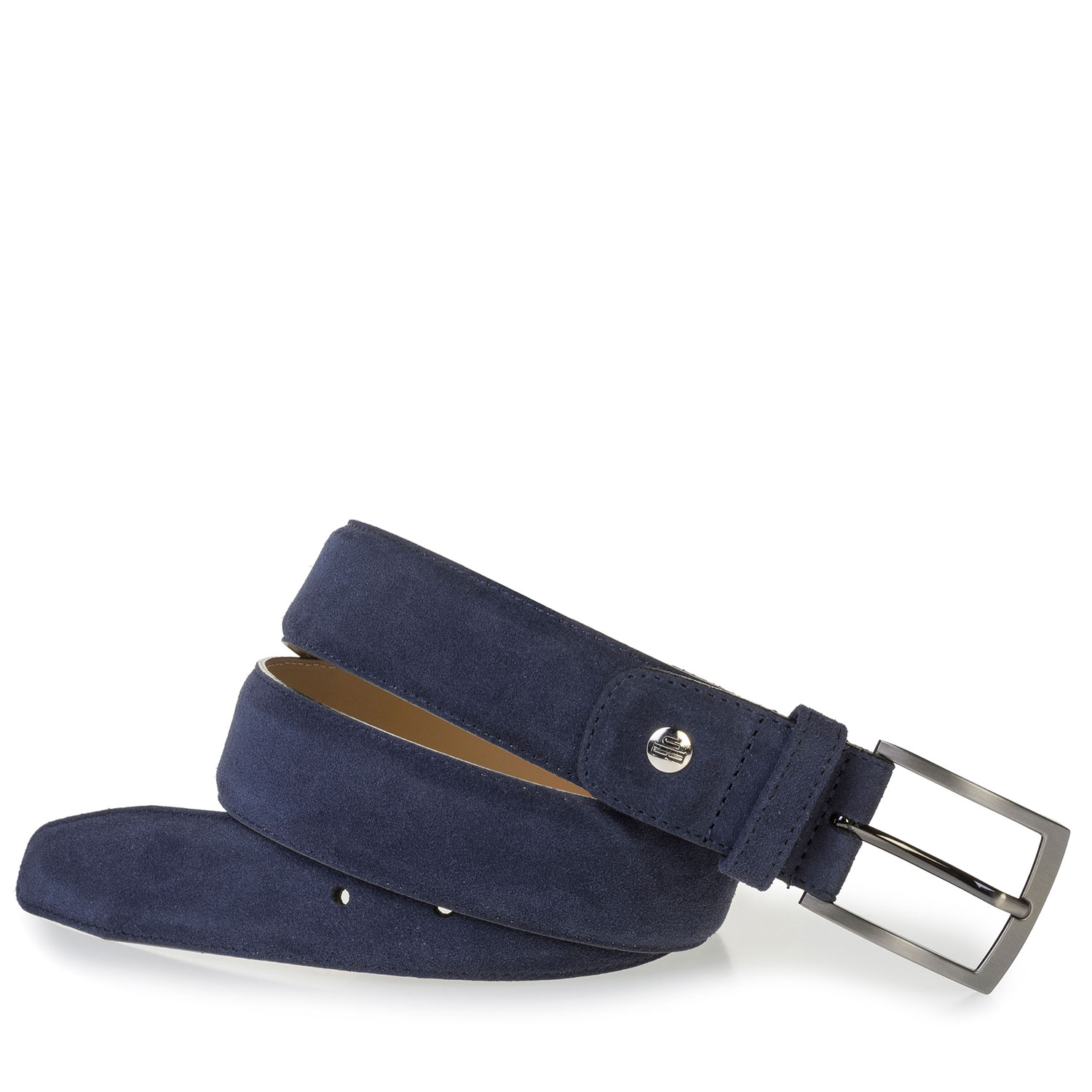 75076/42 - Blauer Wildledergürtel 75076/42 - Blauer Wildledergürtel