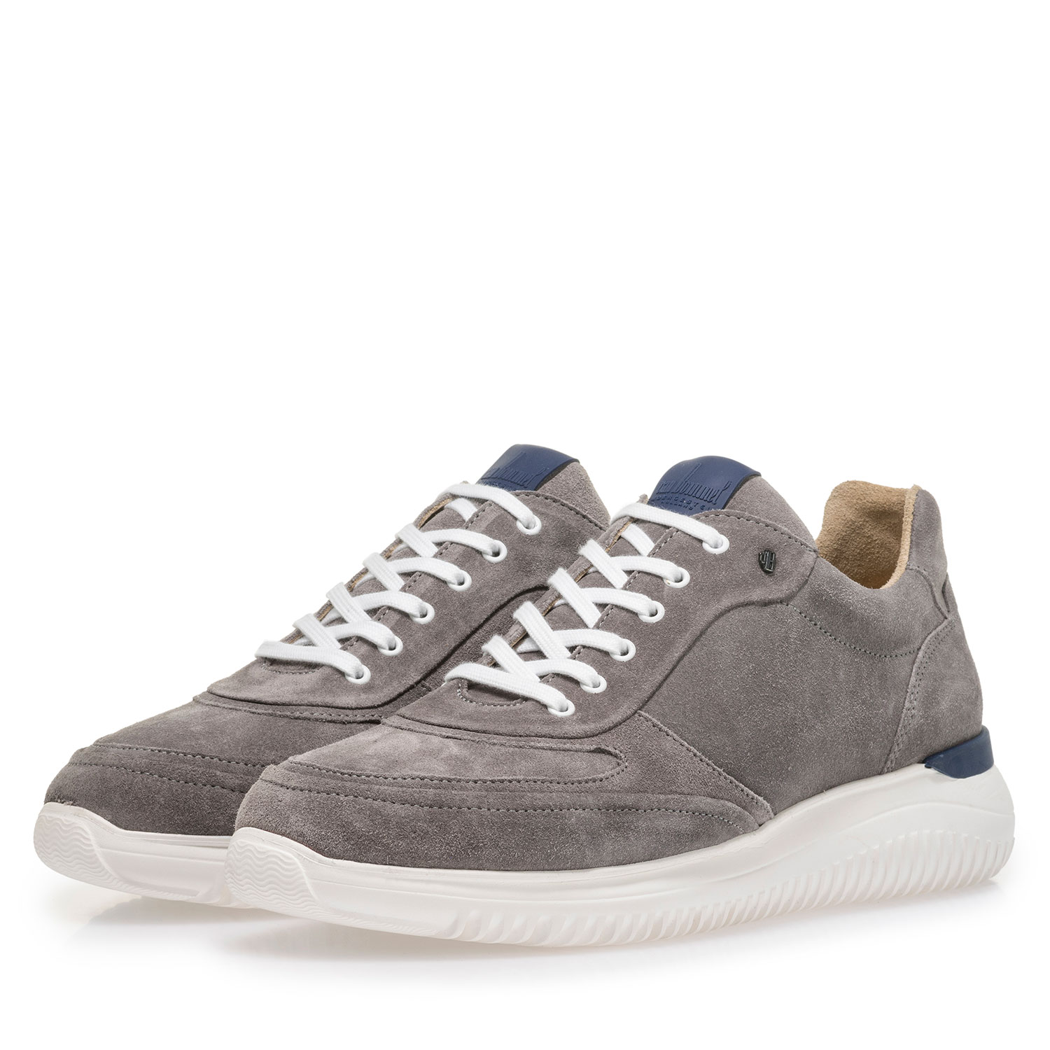 16302/09 - Grauer Wildleder-Sneaker 16302/09 - Grauer Wildleder-Sneaker