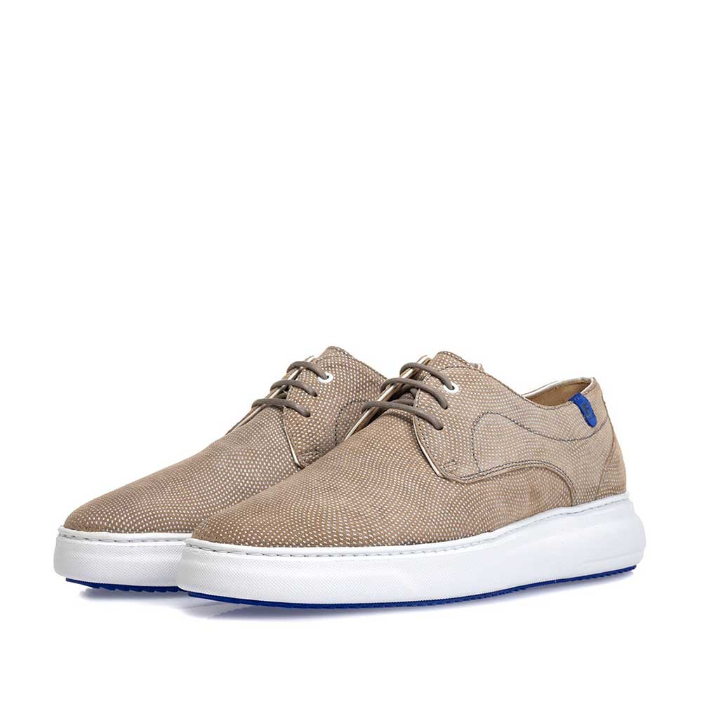 18400/15 - Sneaker mit Print Wildleder sandfarben 18400/15 - Sneaker mit Print Wildleder sandfarben