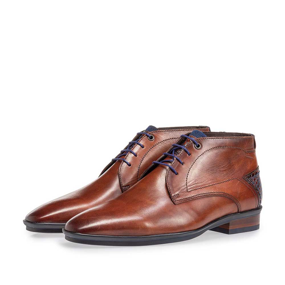 20440/27 - Lace boot calf leather cognac 20440/27 - Lace boot calf leather cognac