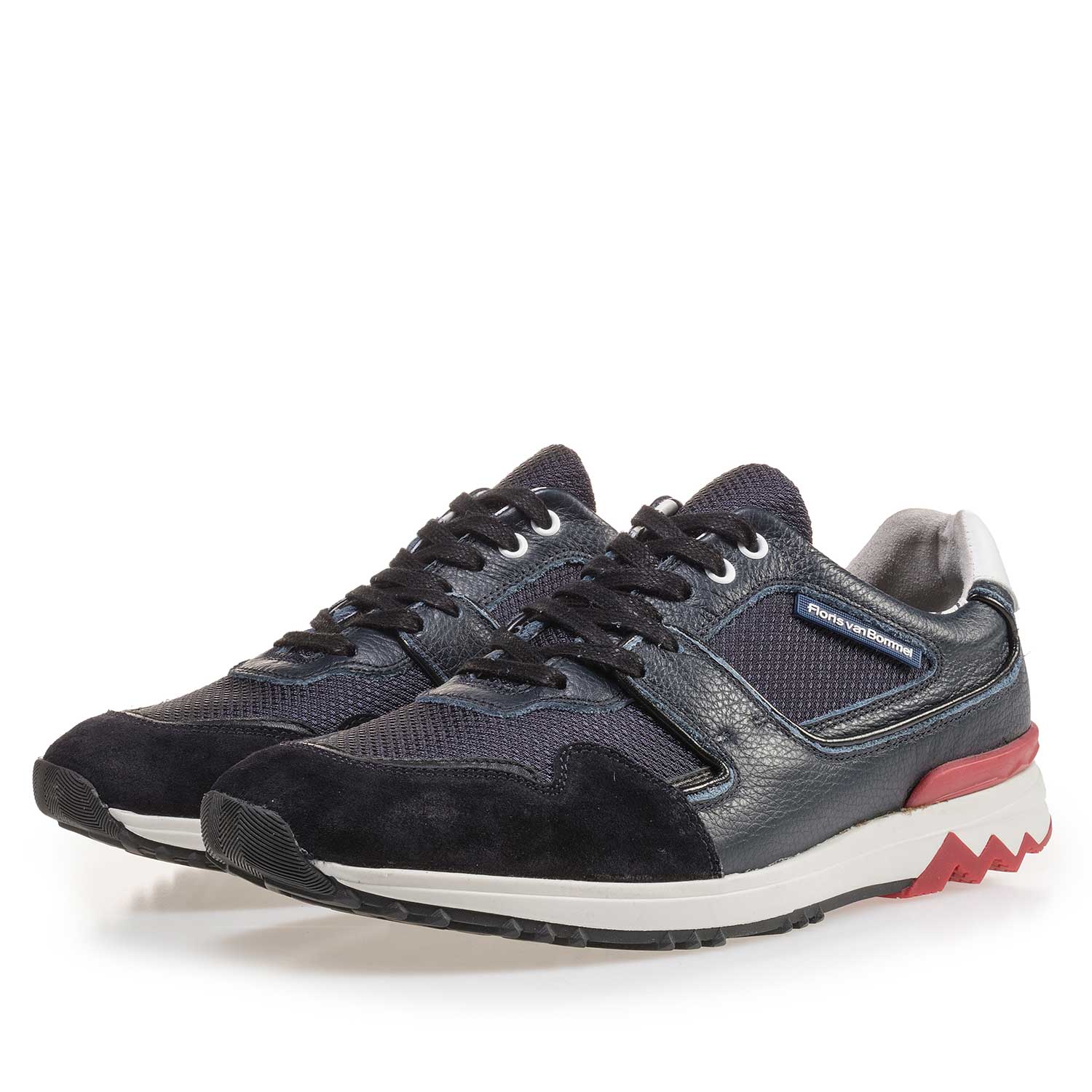 16220/00 - Dunkelblauer Kalbsleder Sneaker 16220/00 - Dunkelblauer Kalbsleder Sneaker