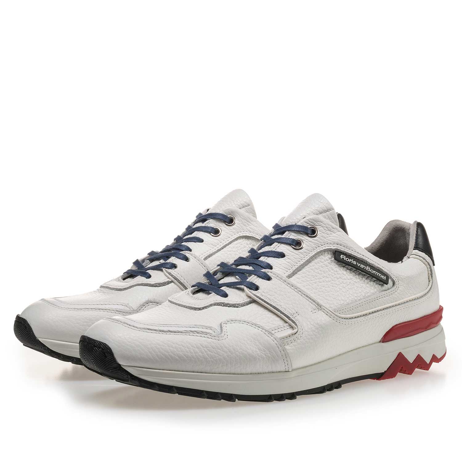 16220/01 - Weißer Kalbsleder Sneaker 16220/01 - Weißer Kalbsleder Sneaker