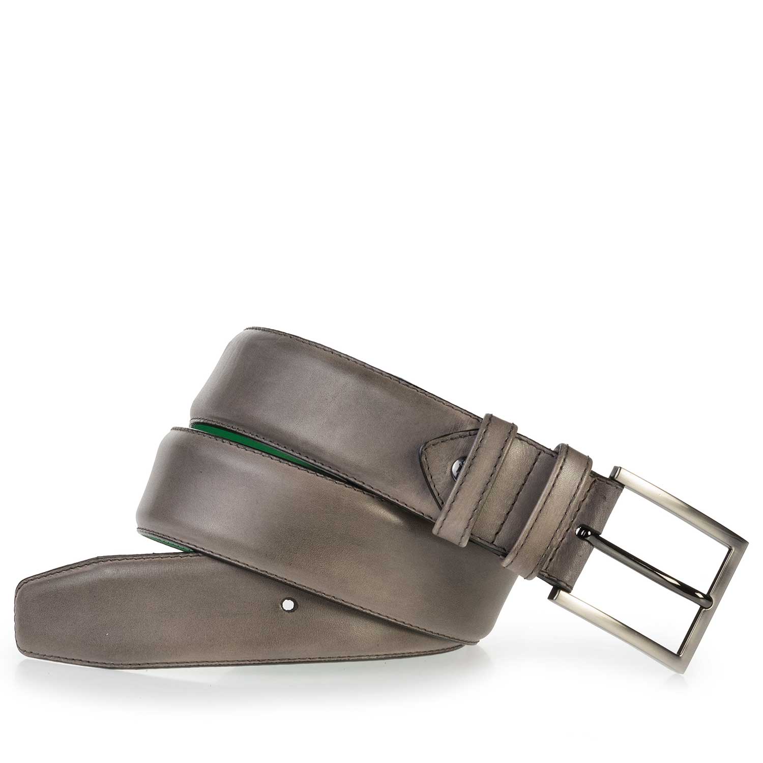 75178/02 - Taupe-coloured leather belt 75178/02 - Taupe-coloured leather belt
