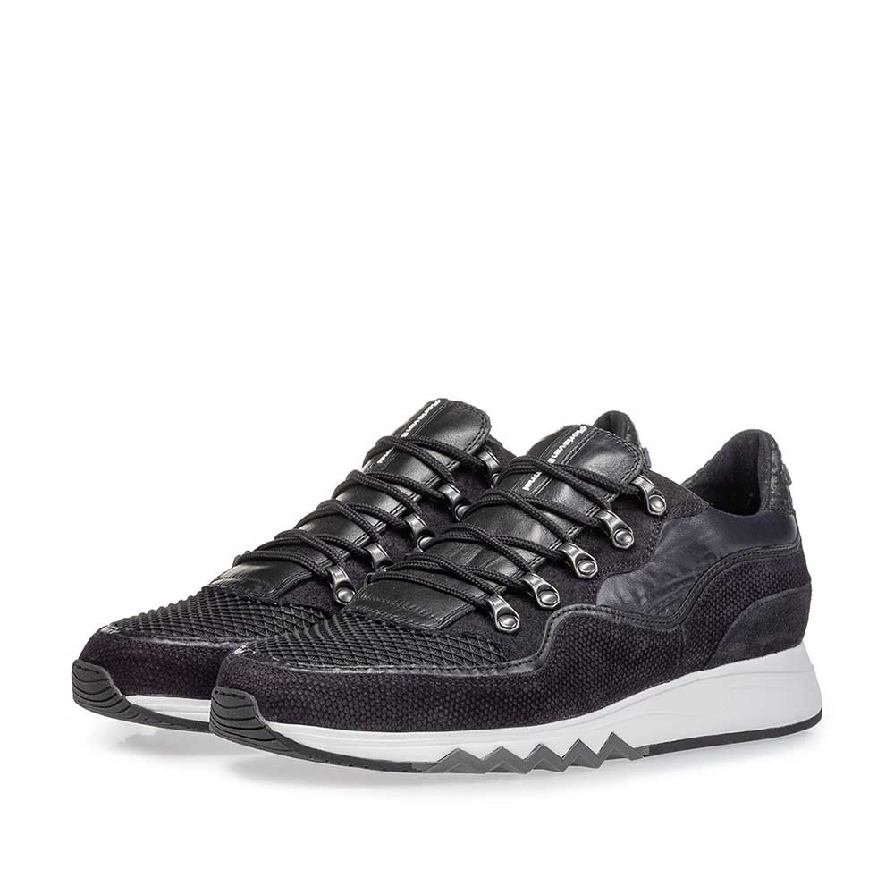 16393/17 - Sneaker schwarz Wildleder 16393/17 - Sneaker schwarz Wildleder