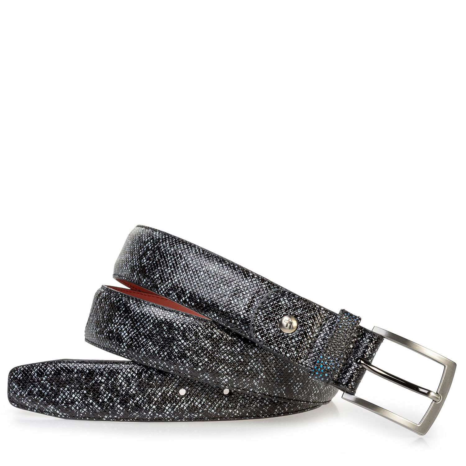 75188/73 - Black/grey belt metallic print 75188/73 - Black/grey belt metallic print