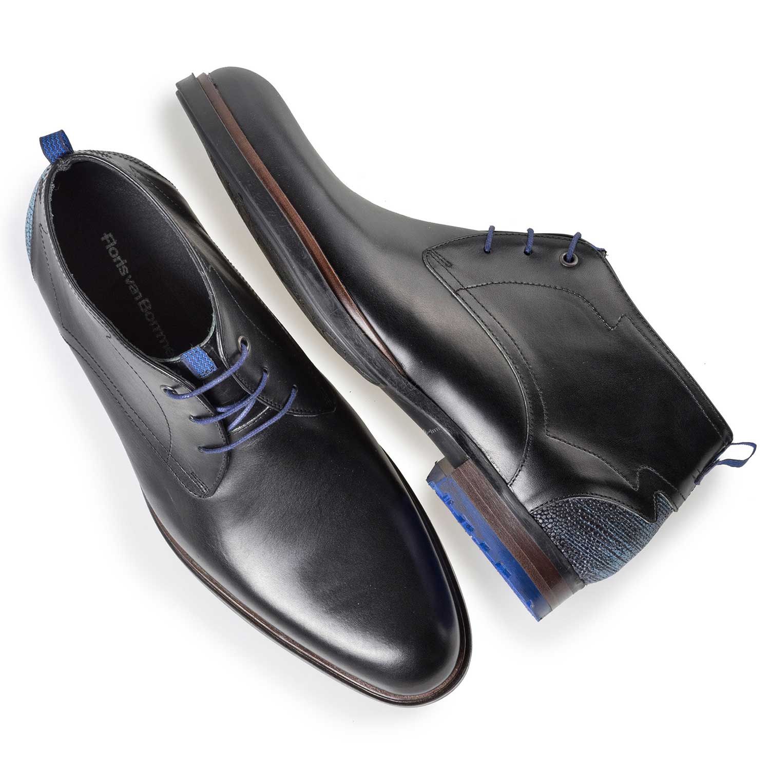10947/09 - Black calf’s leather lace boot 10947/09 - Black calf’s leather lace boot