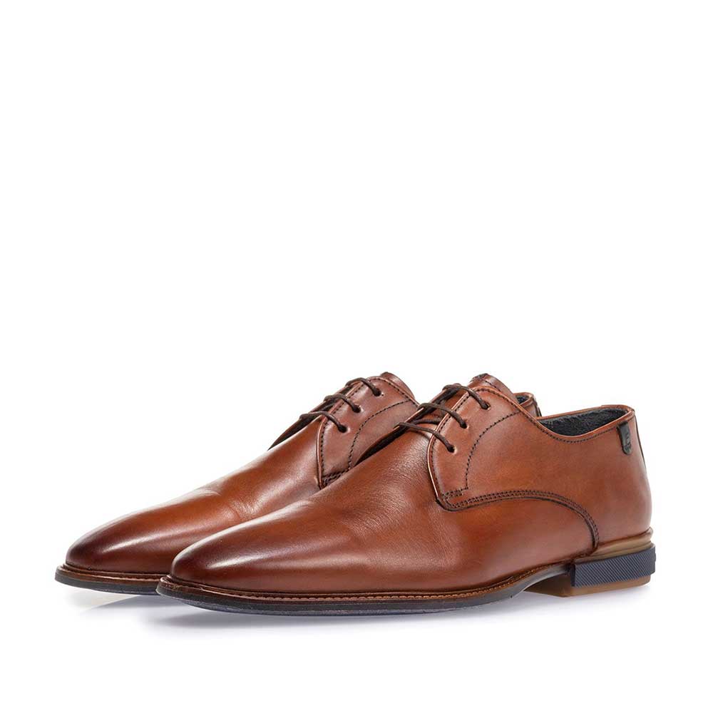 18160/00 - Schnürschuh cognac Kalbsleder 18160/00 - Schnürschuh cognac Kalbsleder
