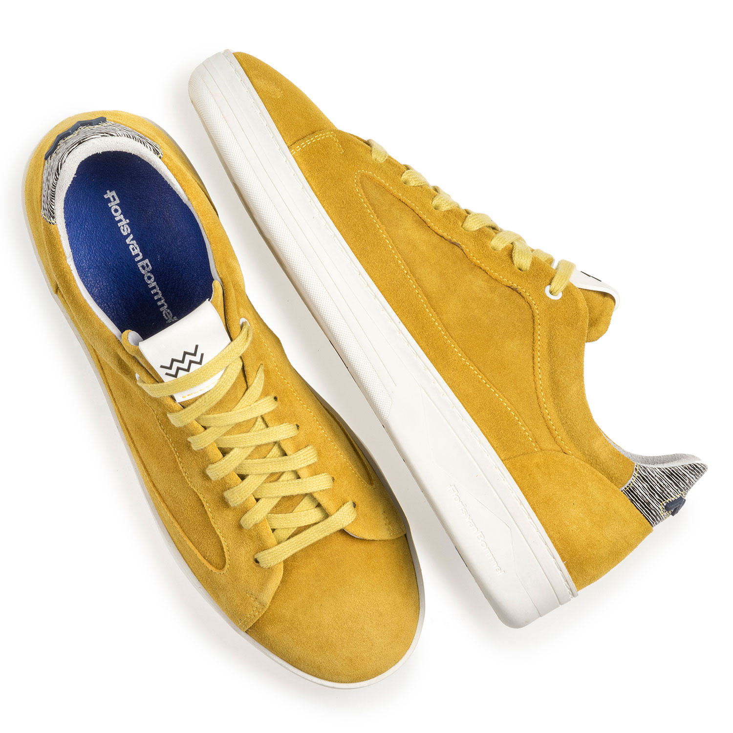 13265/02 - Gelber Wildleder-Sneaker 13265/02 - Gelber Wildleder-Sneaker