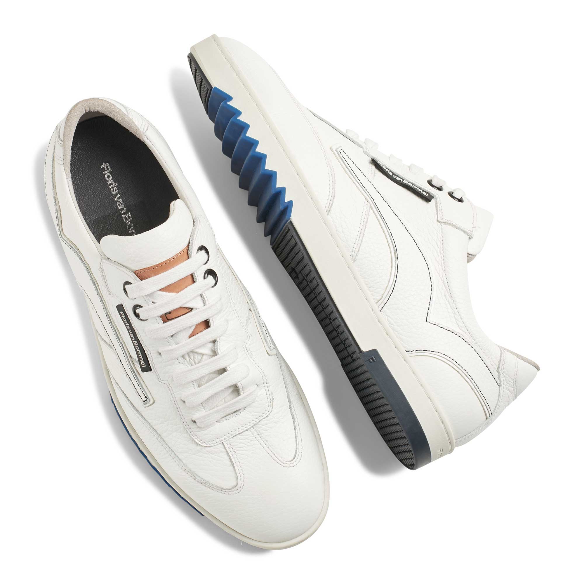 16074/14 - Weißer Leder Sneaker 16074/14 - Weißer Leder Sneaker