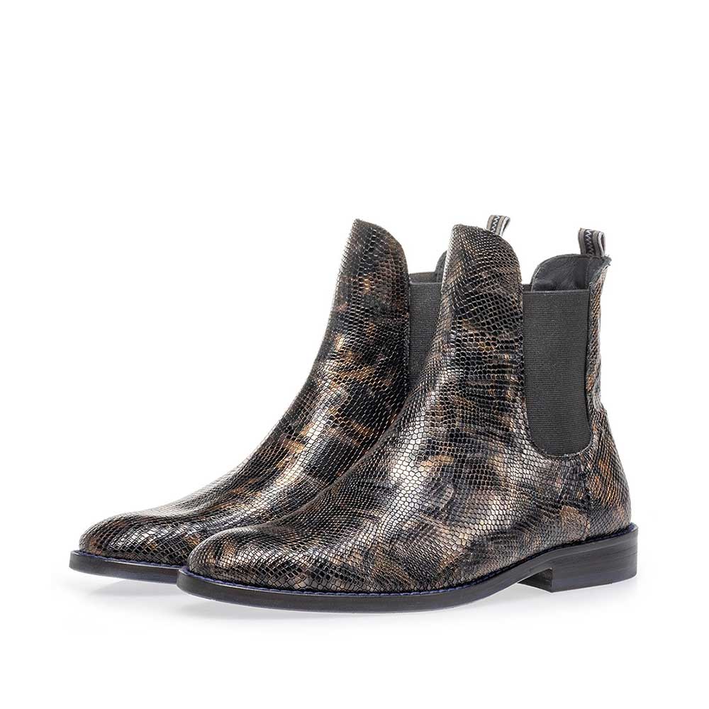 85668/01 - Chelsea Boot Krokoprint kupfer 85668/01 - Chelsea Boot Krokoprint kupfer
