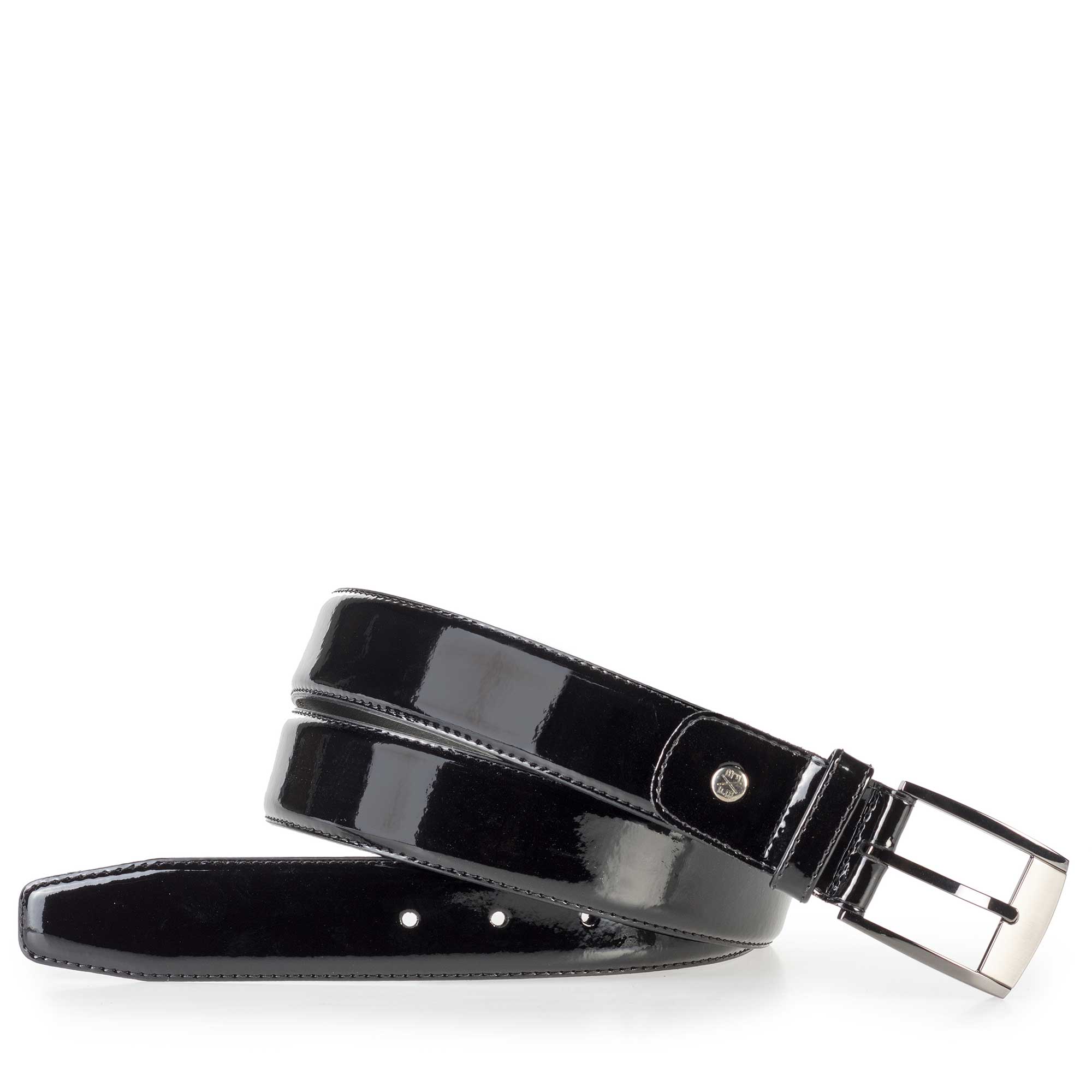 75183/10 - Black patent leather belt 75183/10 - Black patent leather belt