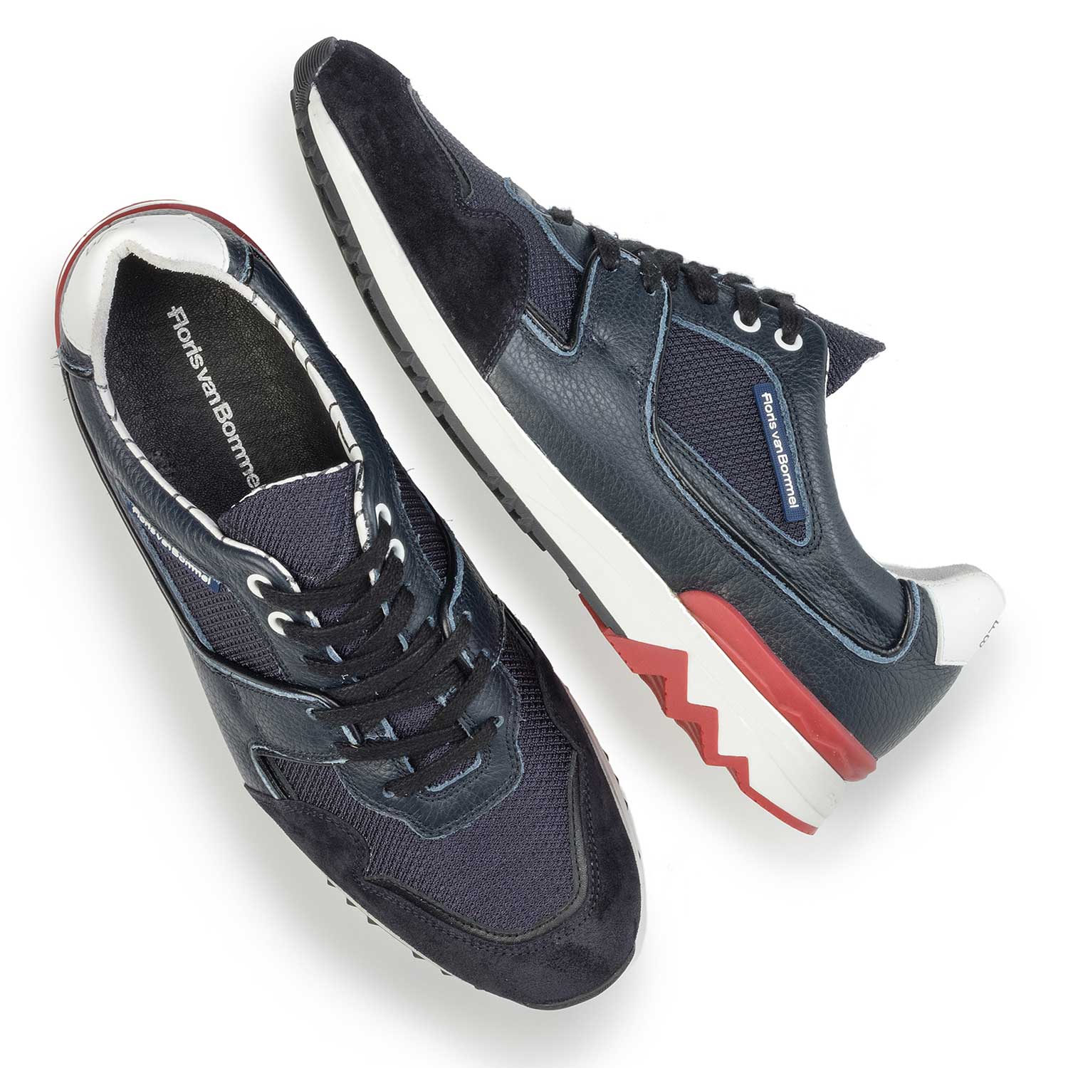 16220/00 - Dunkelblauer Kalbsleder Sneaker 16220/00 - Dunkelblauer Kalbsleder Sneaker