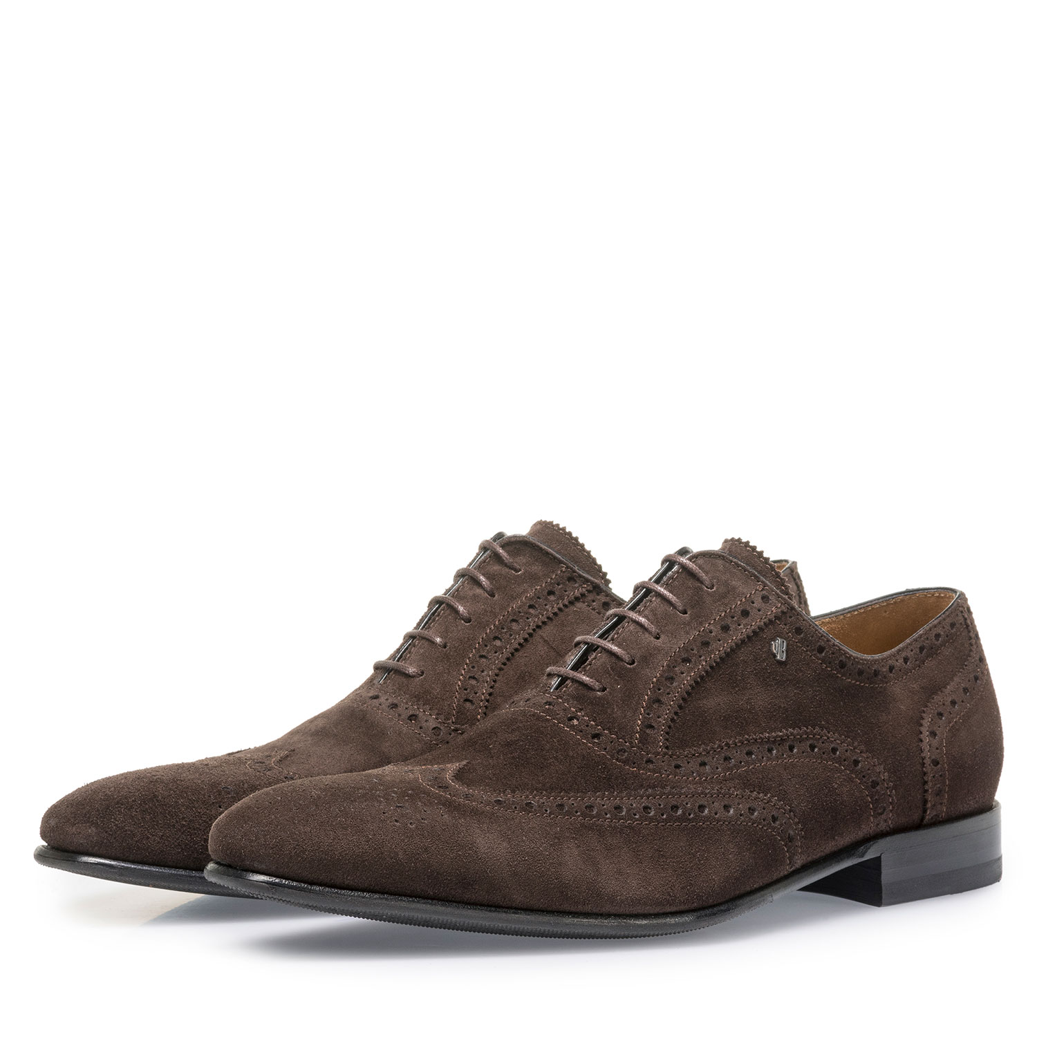 19295/01 - Dunkelbrauner Wildleder-Brogue 19295/01 - Dunkelbrauner Wildleder-Brogue