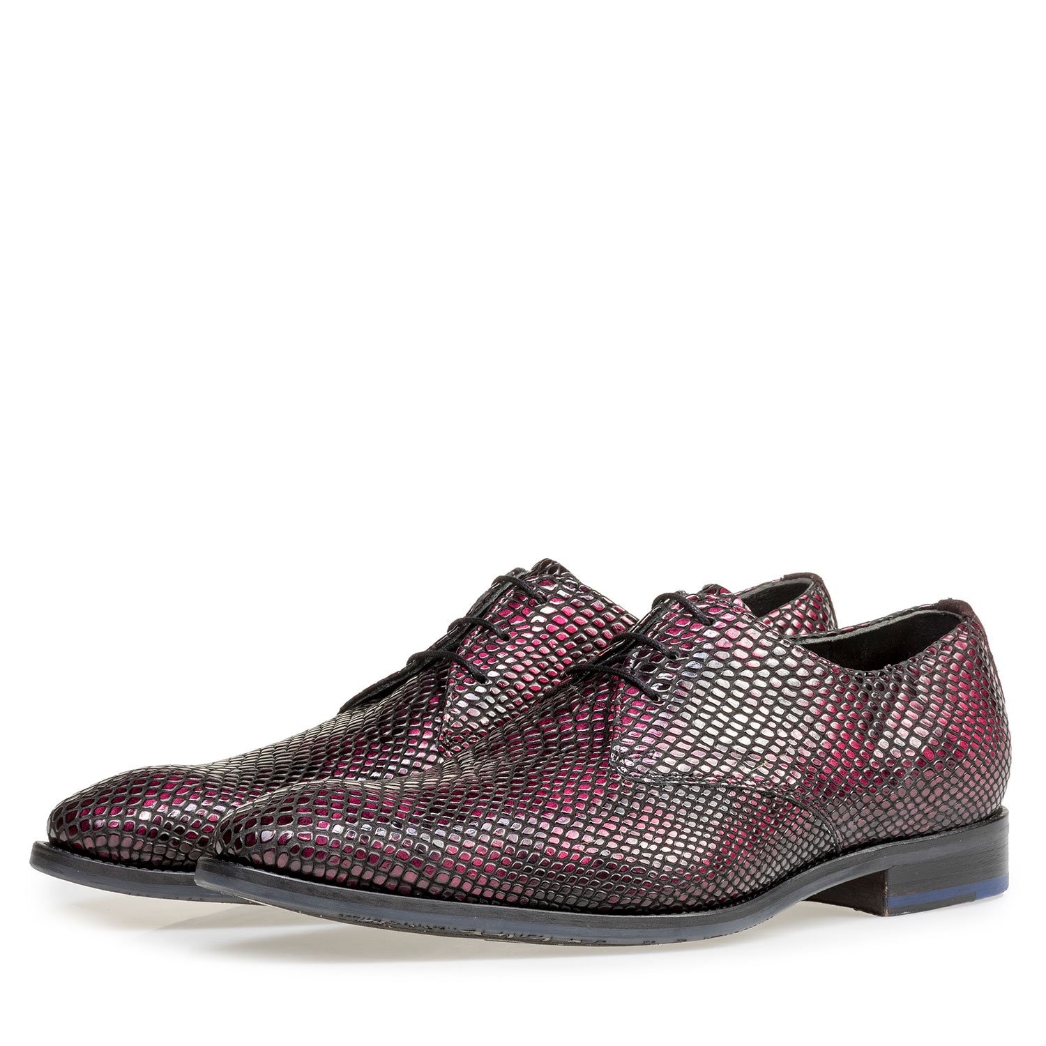 18293/01 - Roder Lackleder-Schnürschuh mit Print 18293/01 - Roder Lackleder-Schnürschuh mit Print