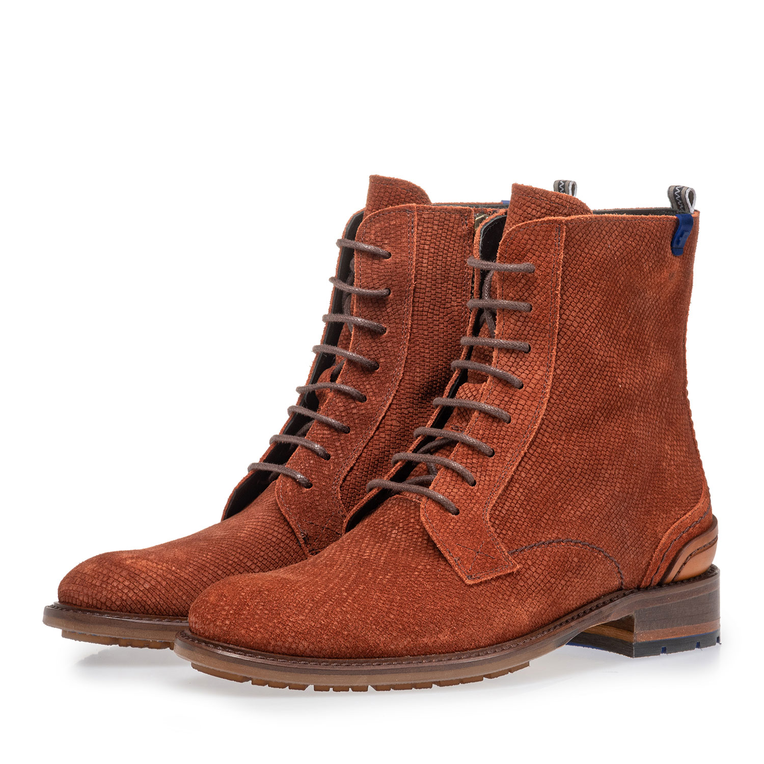 85644/05 - Schnürstiefel braun Wildleder 85644/05 - Schnürstiefel braun Wildleder