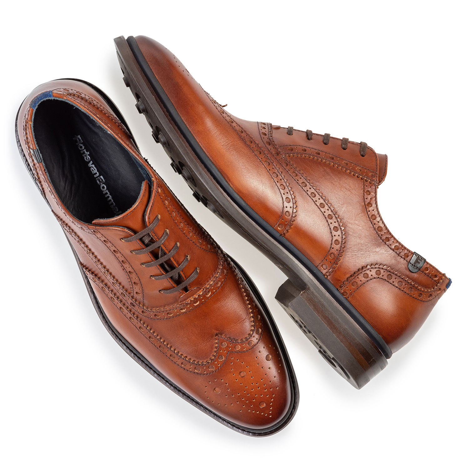 19172/00 - Brogue Kalbsleder cognac 19172/00 - Brogue Kalbsleder cognac