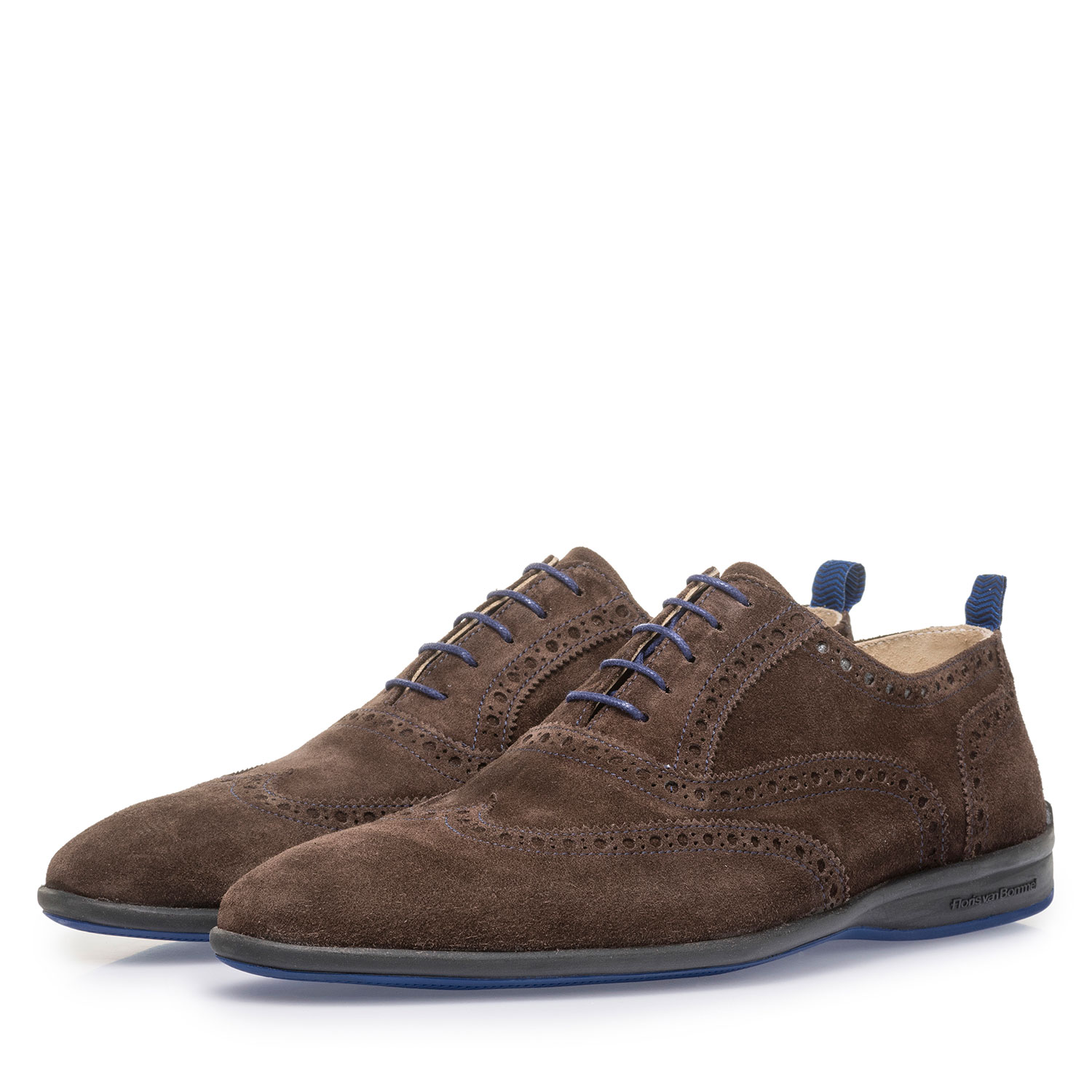 16360/08 - Brauner Wildleder-Schnürschuh 16360/08 - Brauner Wildleder-Schnürschuh