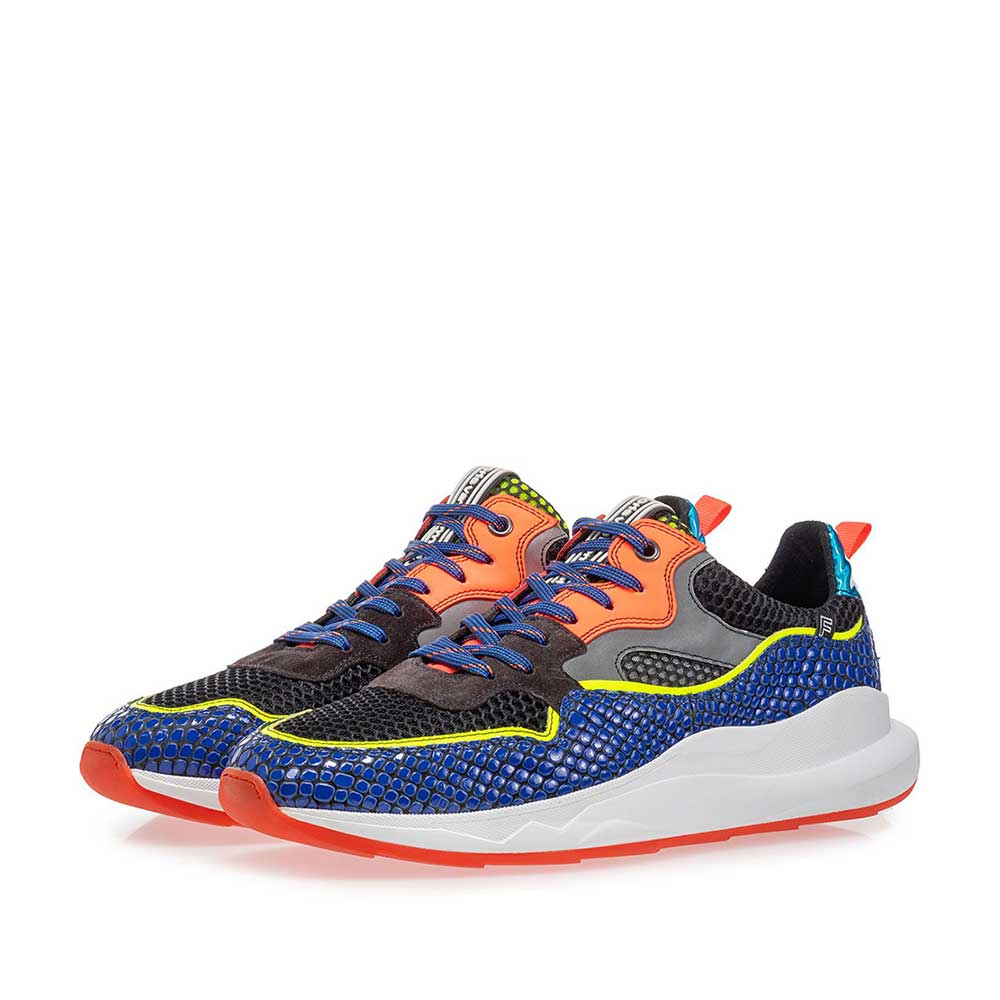 16369/01 - Bulki sneaker fluor blue 16369/01 - Bulki sneaker fluor blue