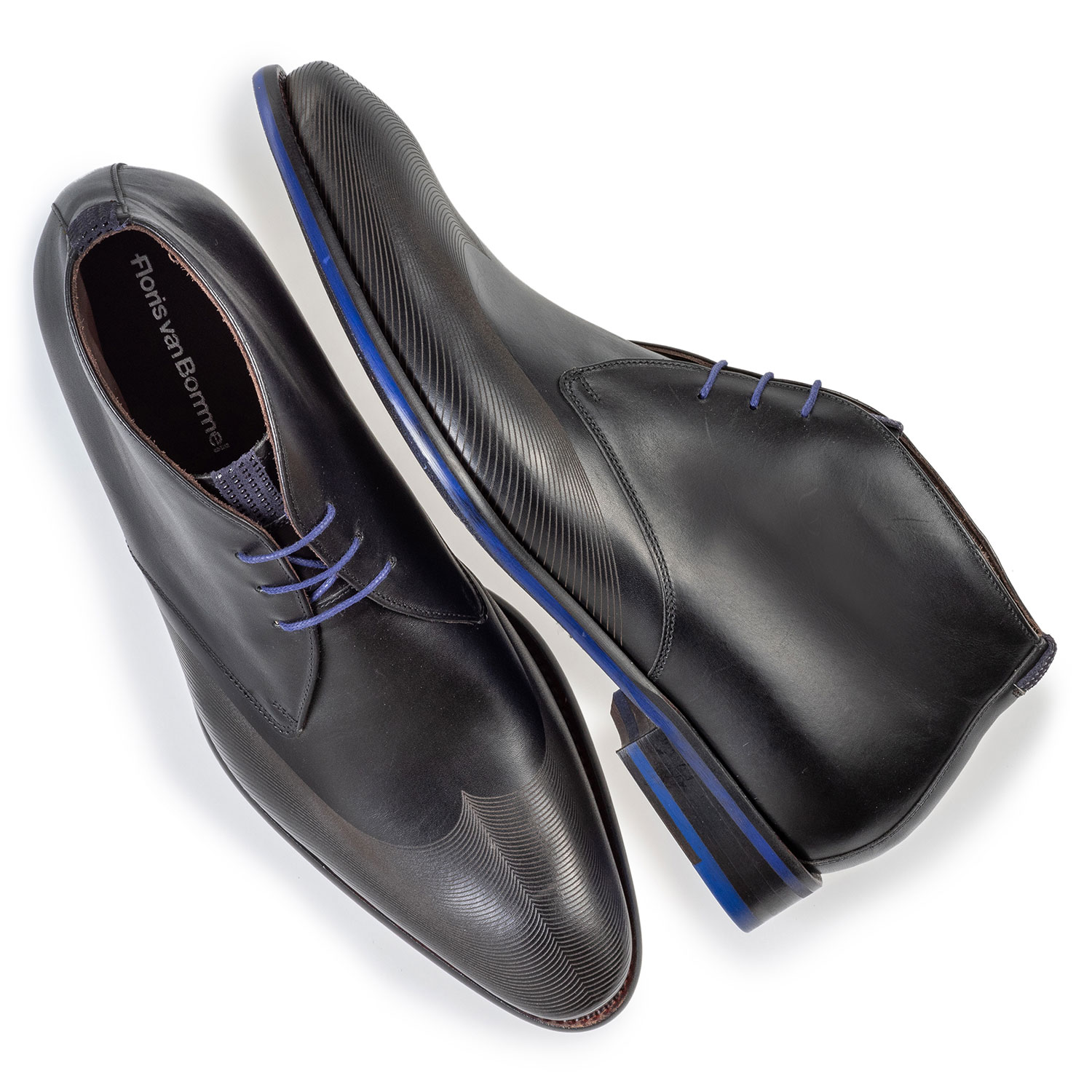 20376/02 - Schnürstiefel schwarz Kalbsleder 20376/02 - Schnürstiefel schwarz Kalbsleder