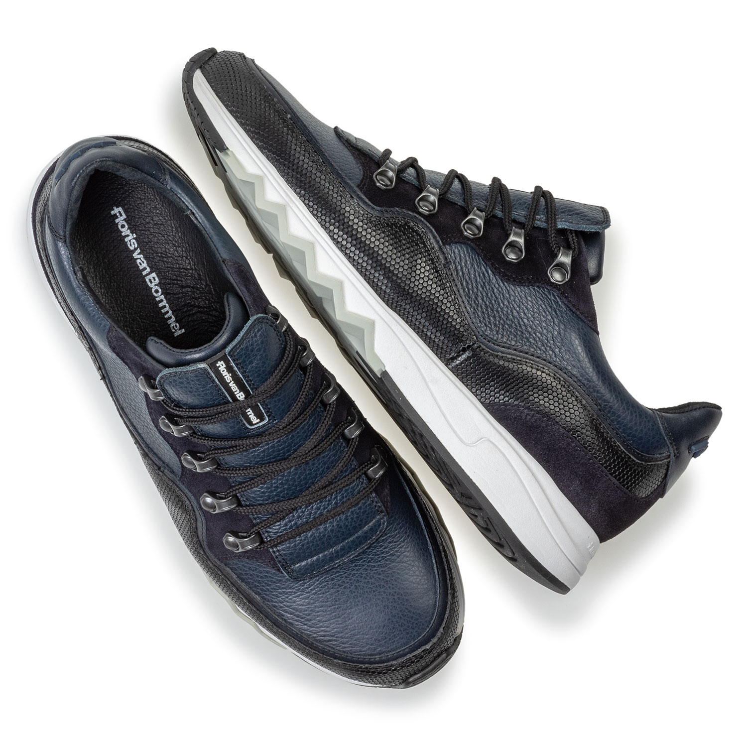 16393/23 - Leder-Sneaker blau 16393/23 - Leder-Sneaker blau