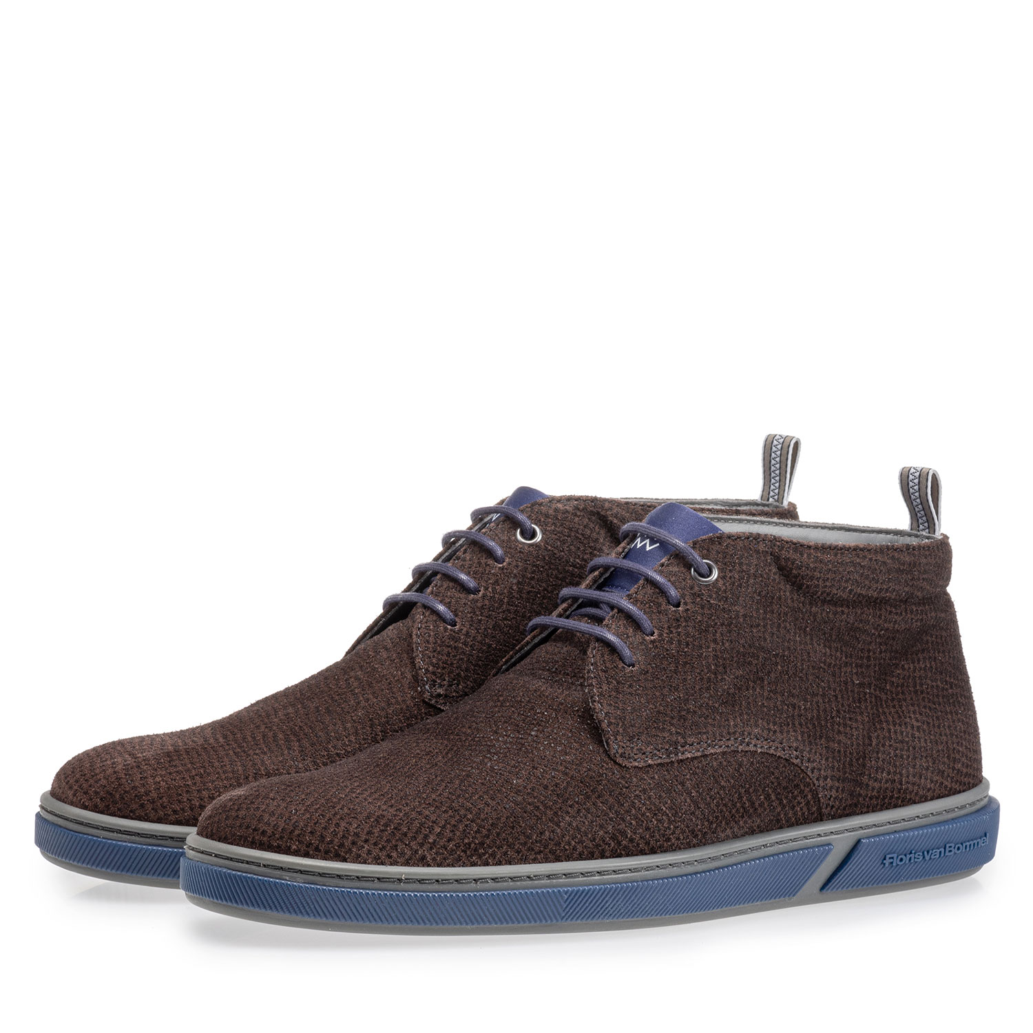 20350/18 - Schnürstiefel braun mit Print 20350/18 - Schnürstiefel braun mit Print