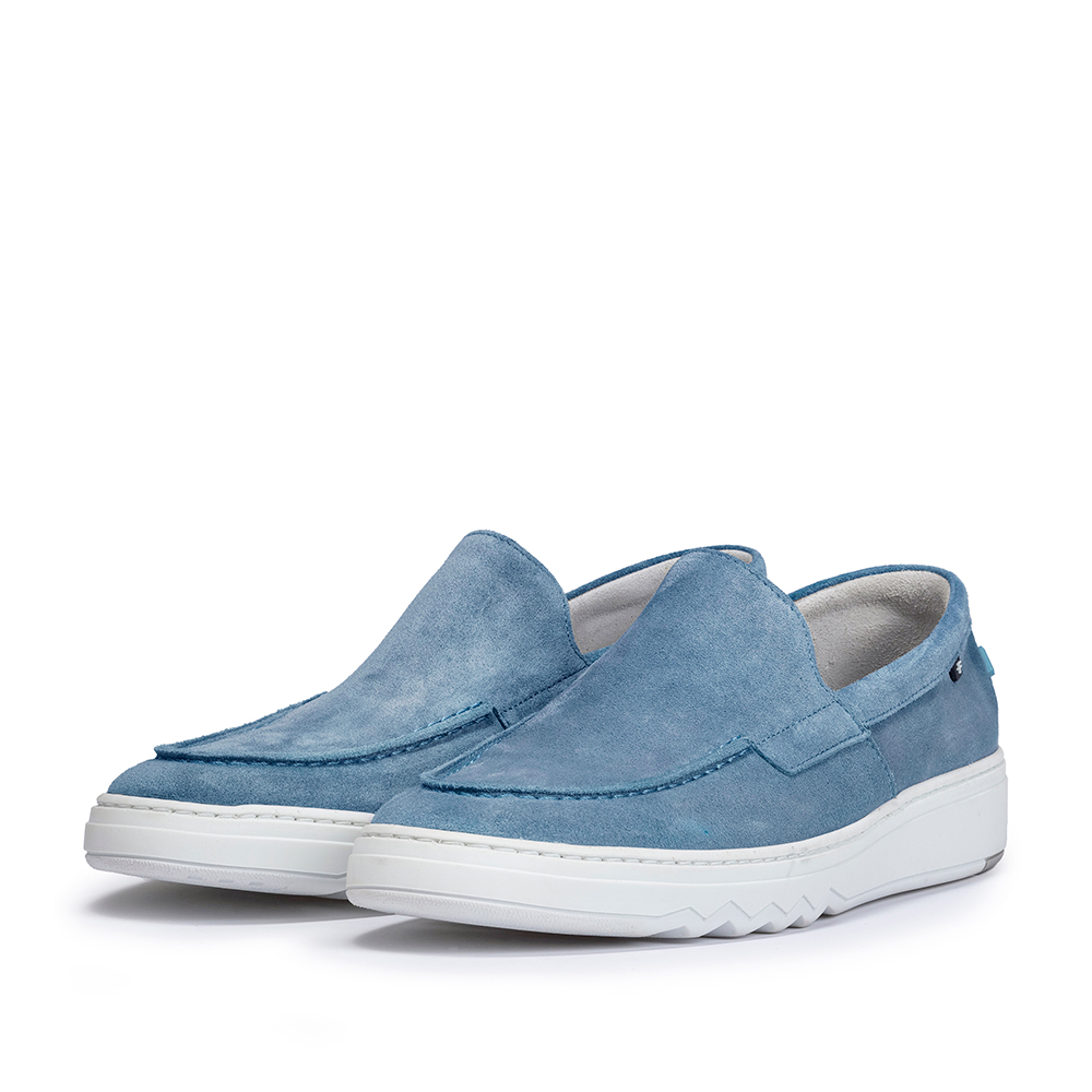 Loafers Herren De Kupster 04.04 Hellblau Floris van Bommel Deutschland