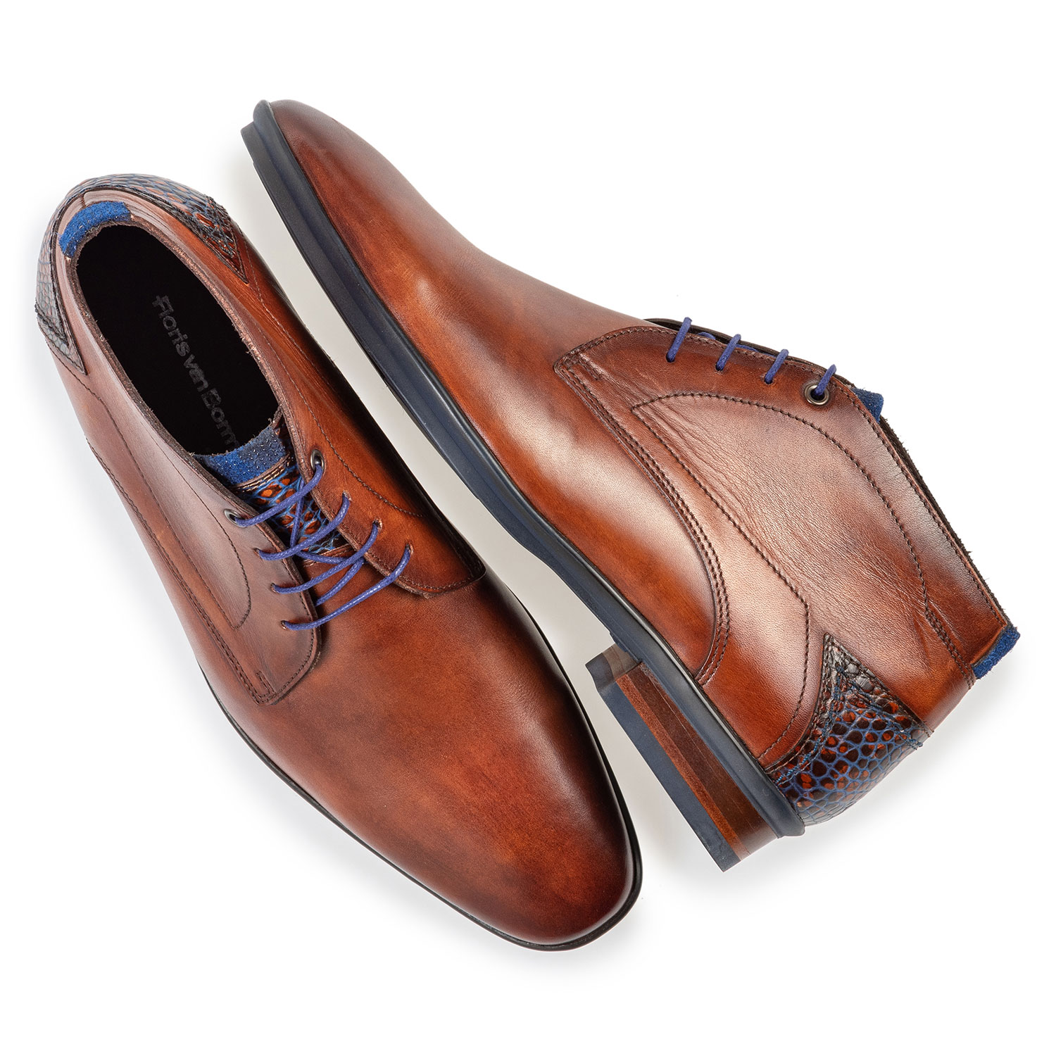 20440/27 - Lace boot calf leather cognac 20440/27 - Lace boot calf leather cognac